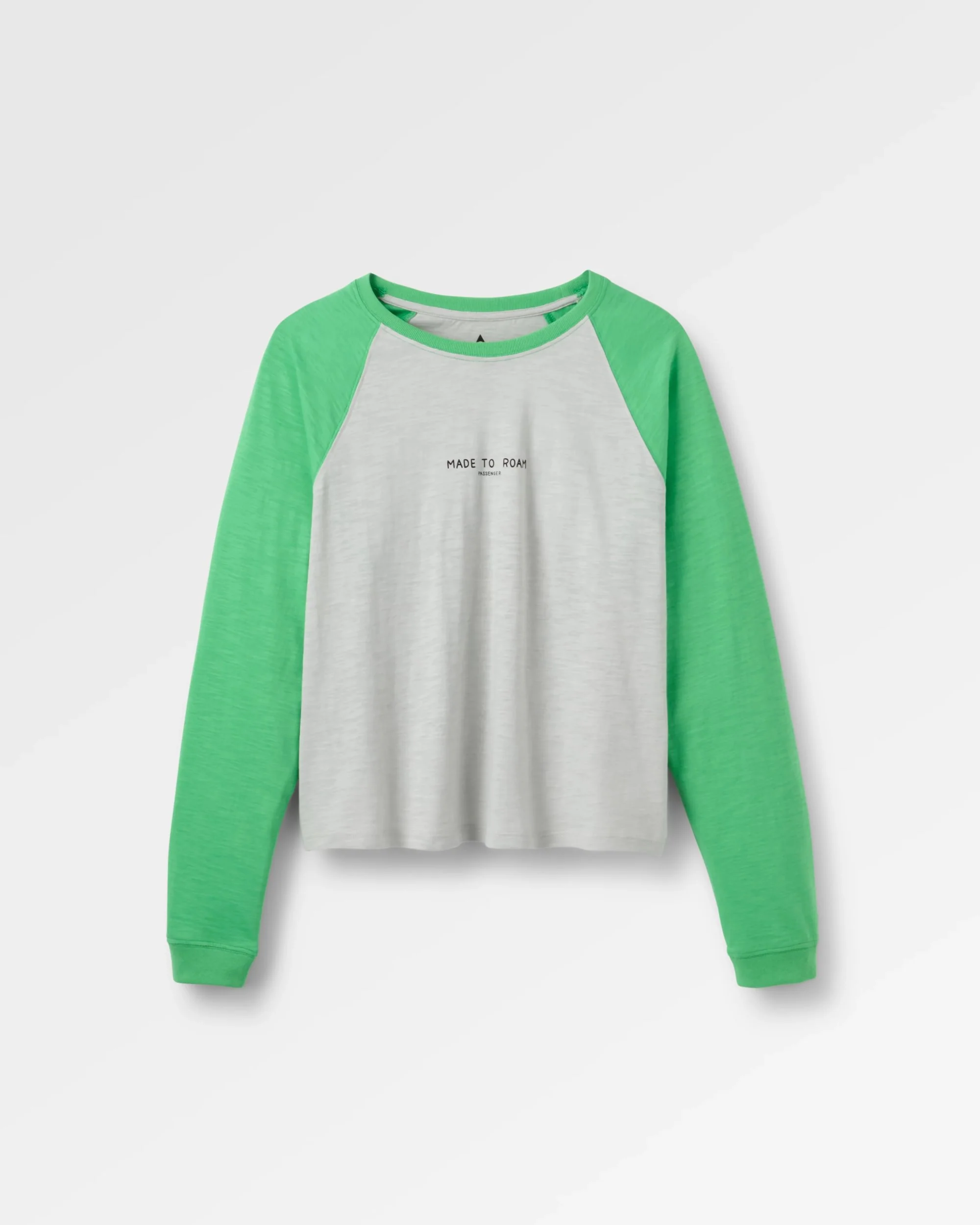 Explore LS Raglan T-Shirt - Light Grey Marl