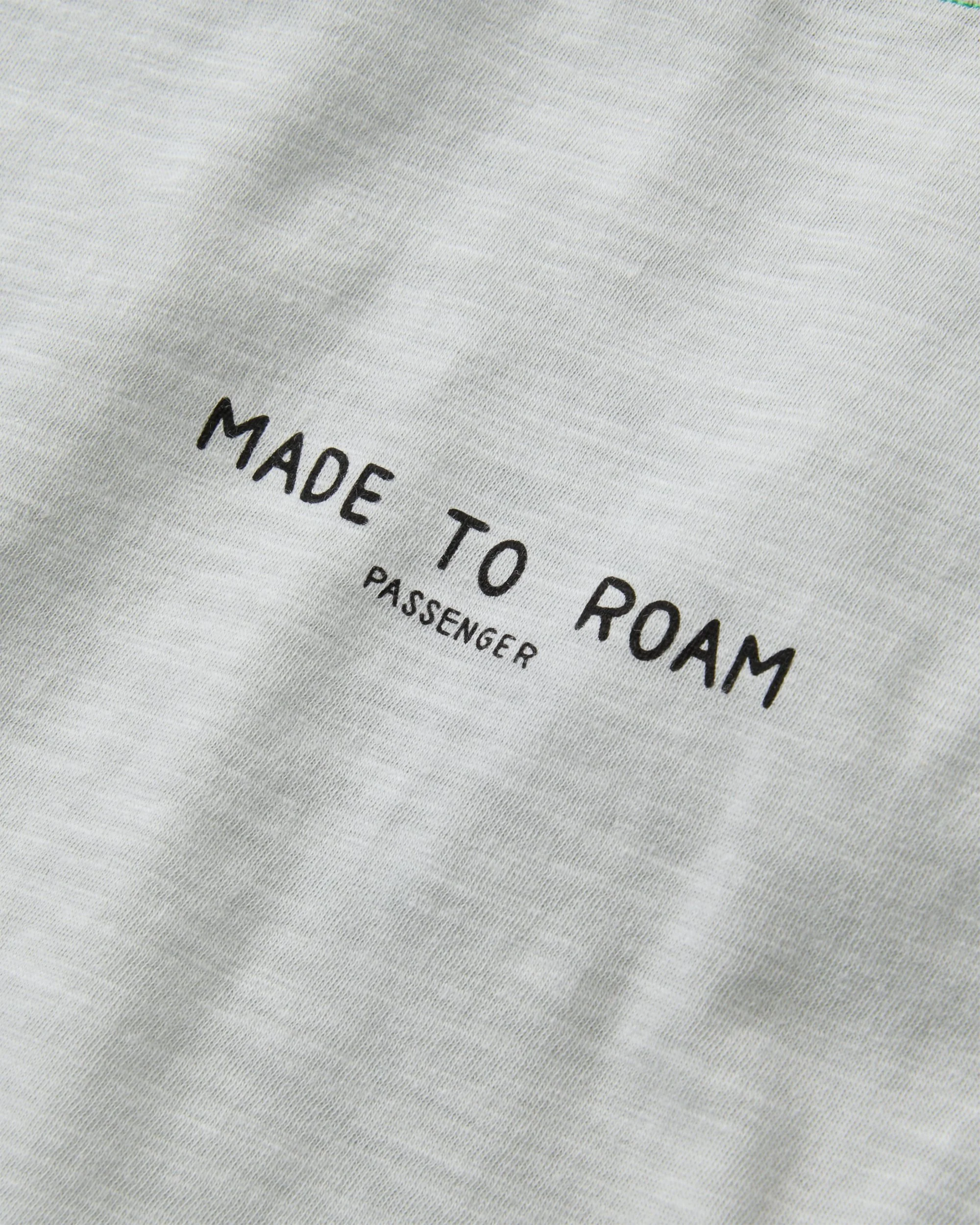 Explore LS Raglan T-Shirt - Light Grey Marl - Image 3
