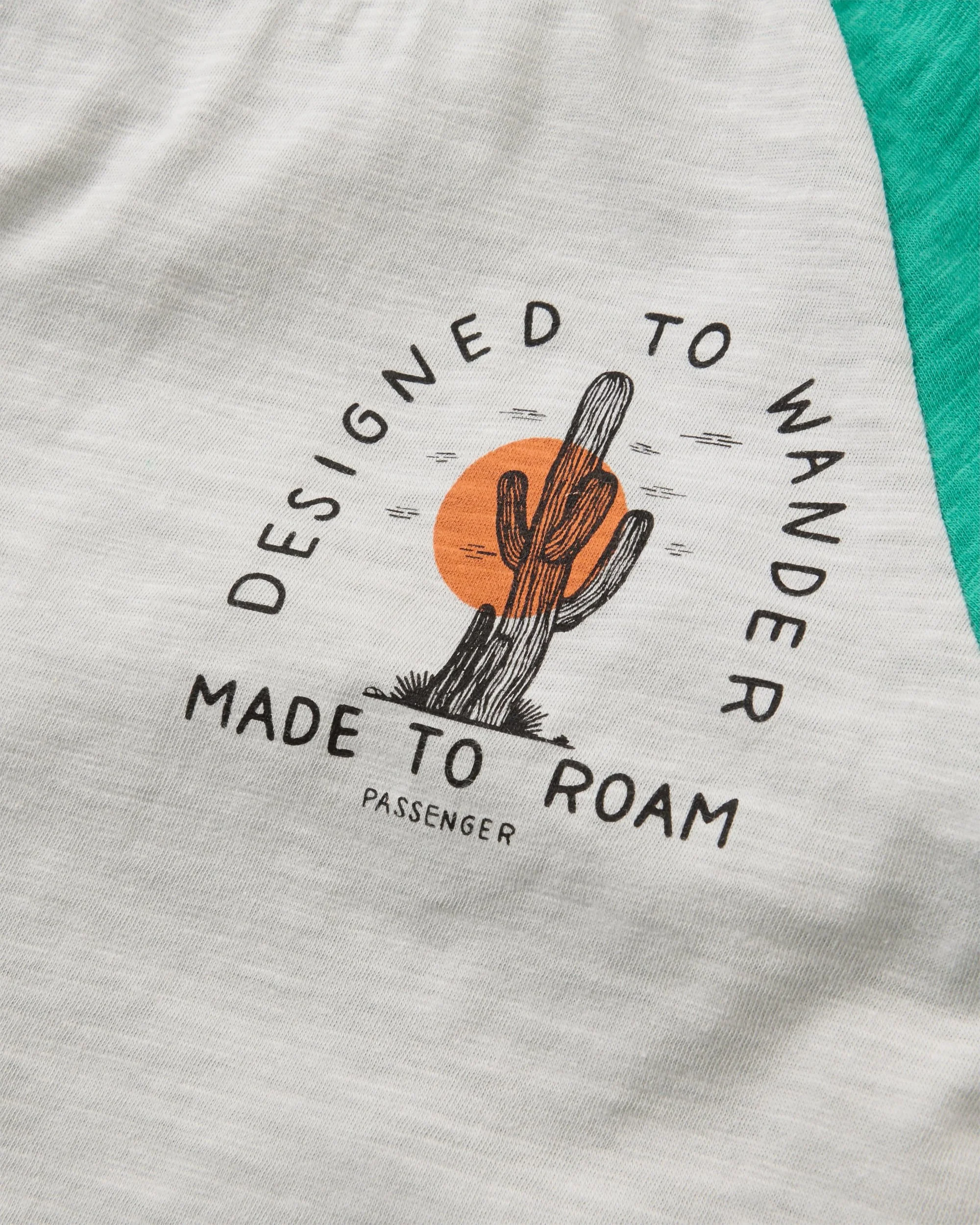 Explore Raglan T-Shirt - Light Grey Marl - Image 2