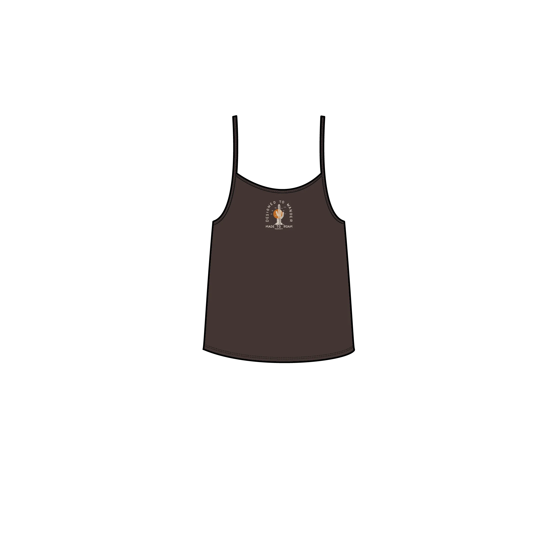 Explore Strappy Vest - Espresso - Image 6
