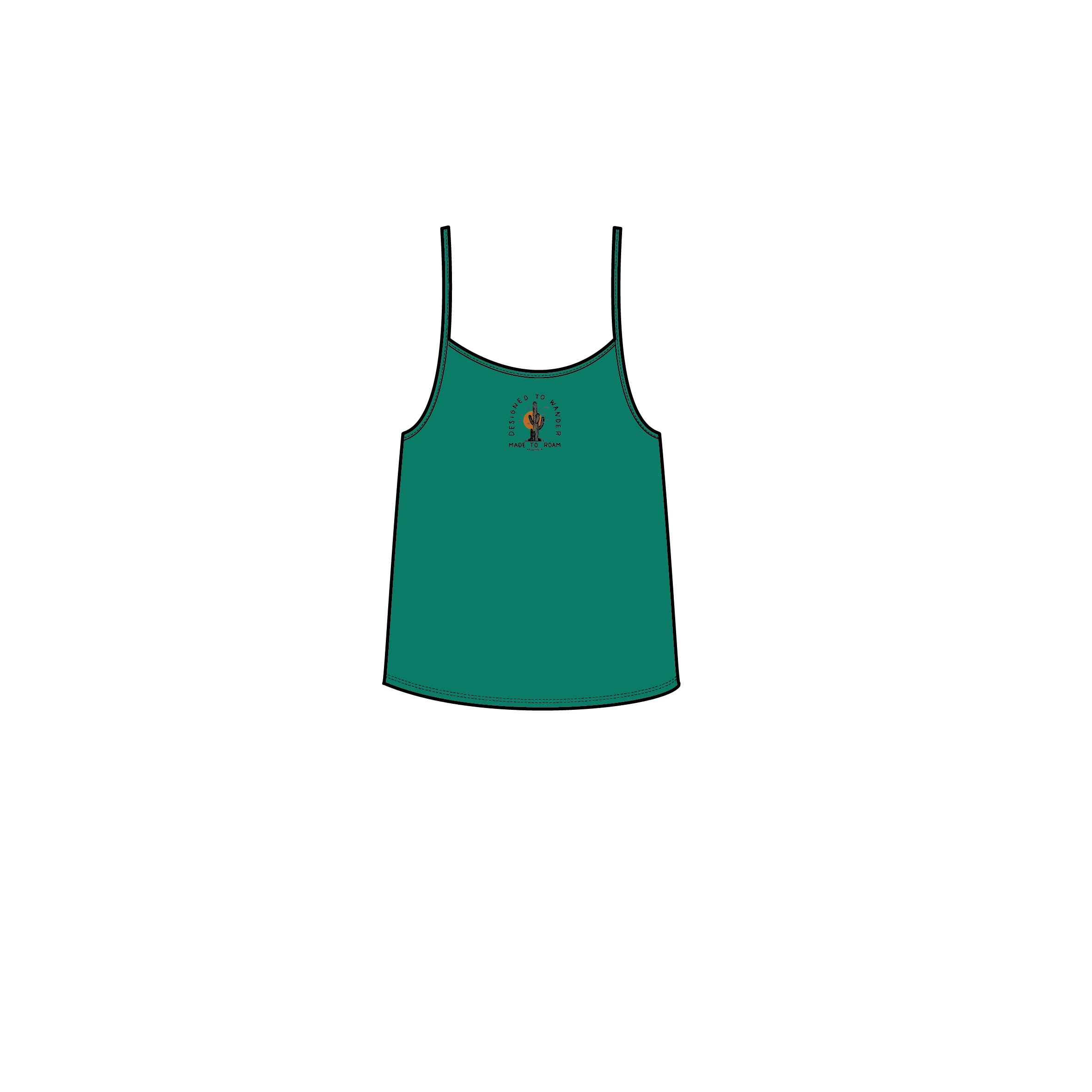 Explore Strappy Vest - Greenlake - Image 6