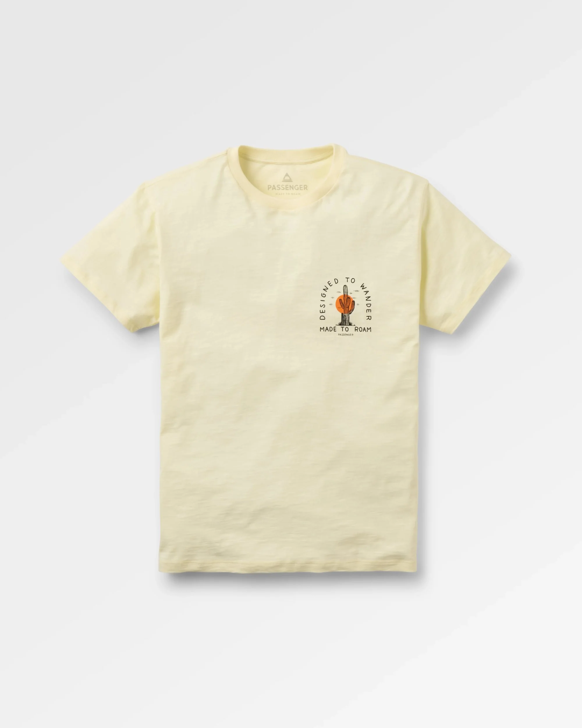 Women's Explore T-Shirt - Pale Yellow