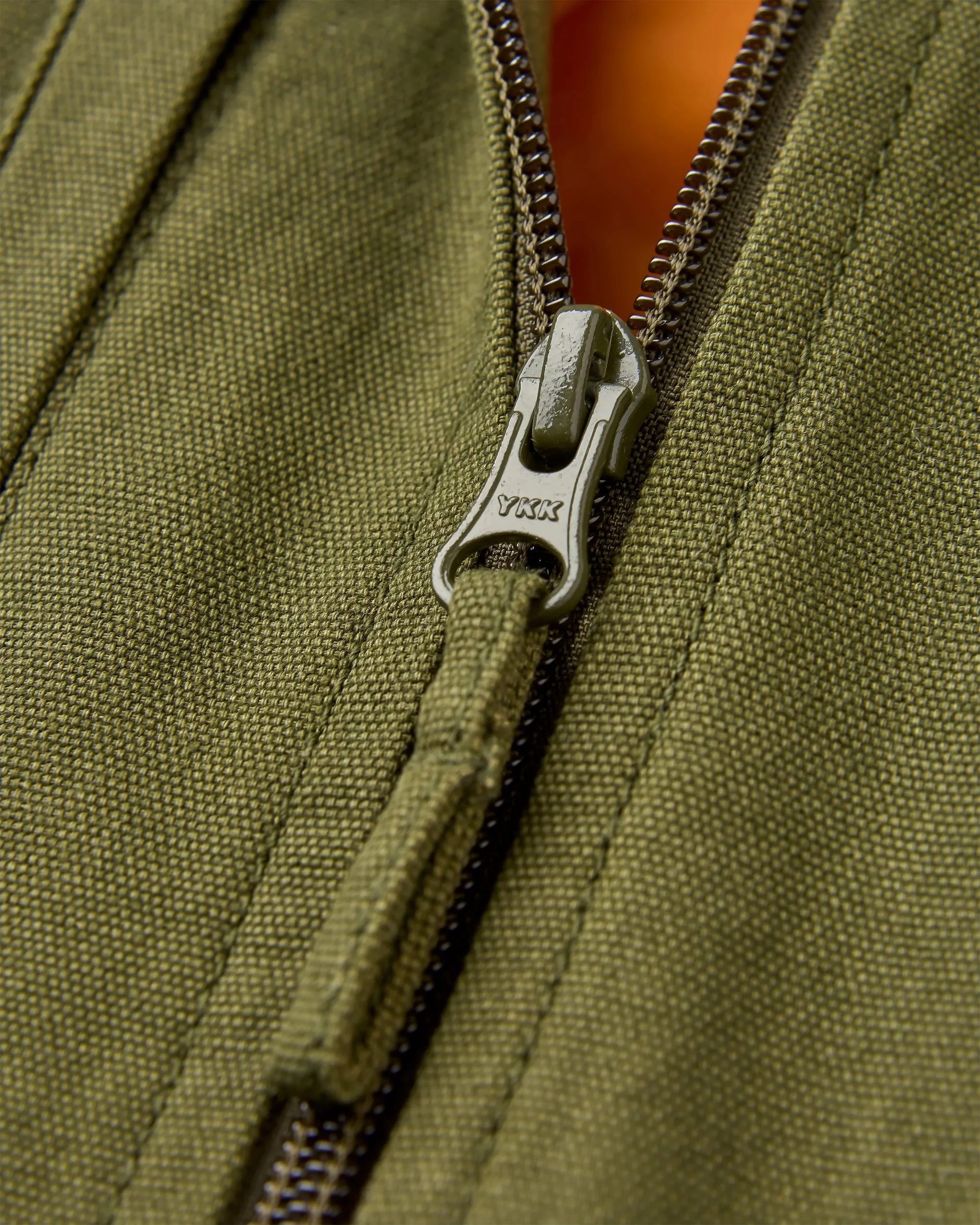 Explorers Organic Cotton Canvas Gilet - Khaki - Image 11