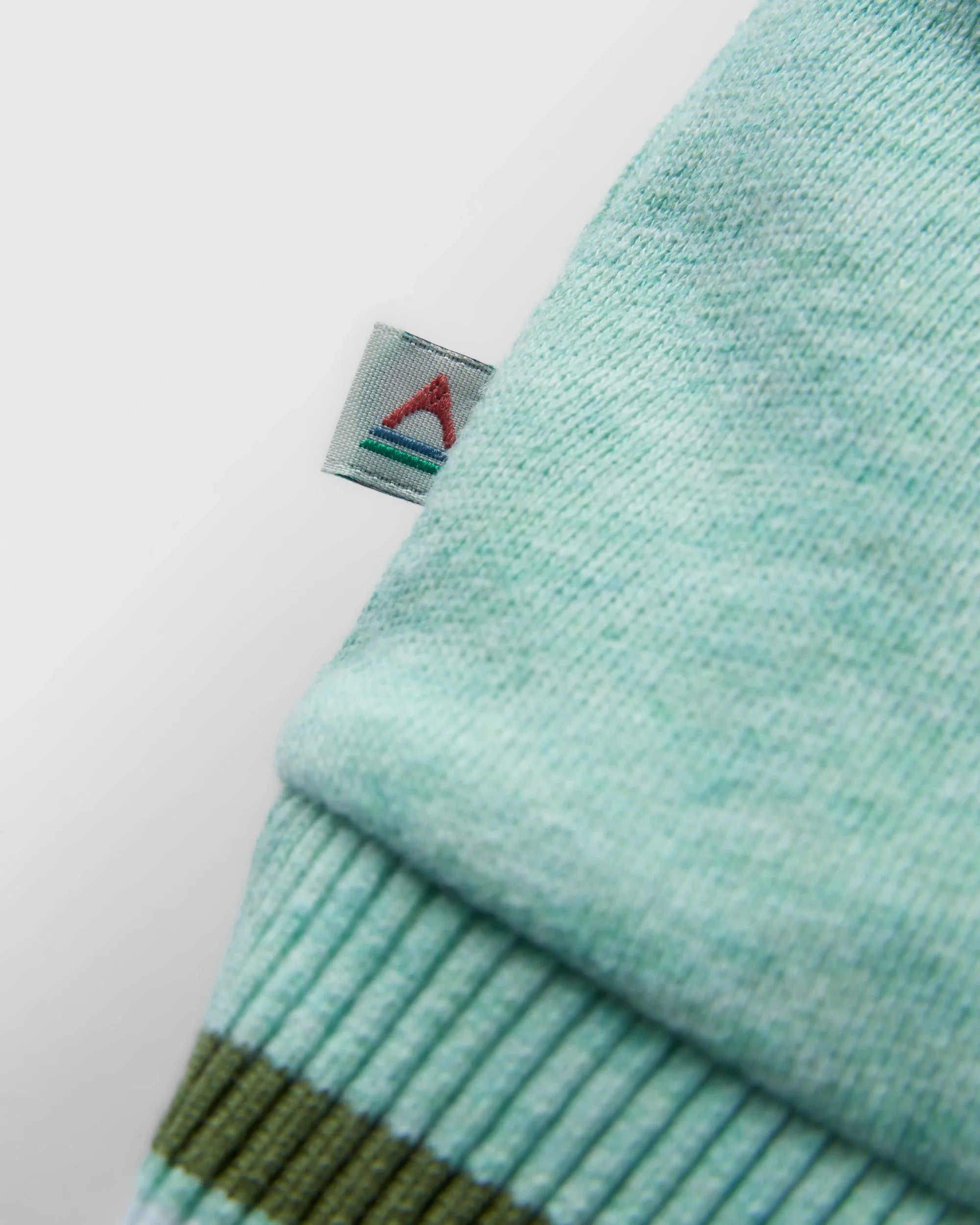 Fade Organic Cotton Sweatshirt - Aqua Marl - Image 6