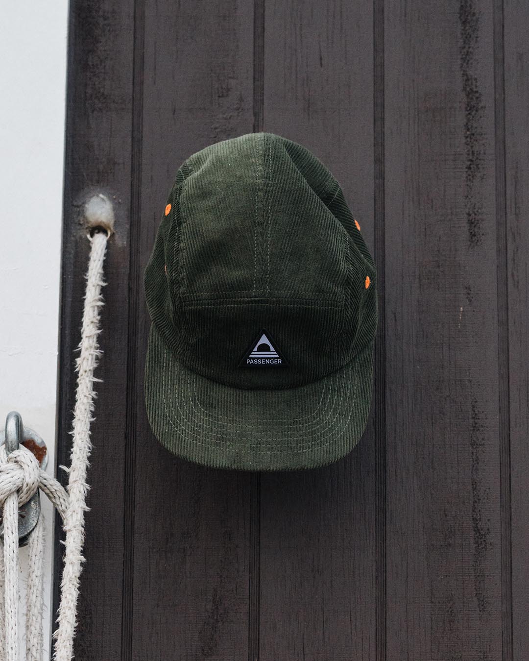 Fixie Cord 5 Panel Cap - Khaki - Image 2