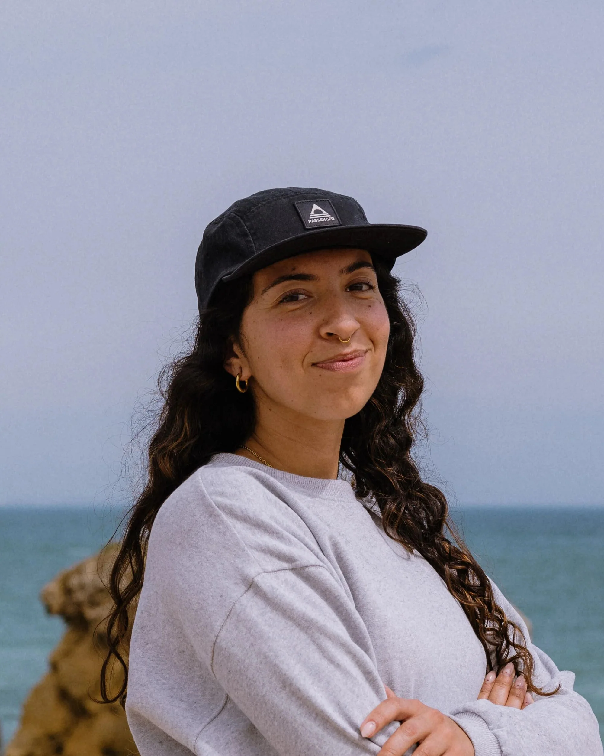 Fixie 5 Panel Cap - Faded Black - Image 2