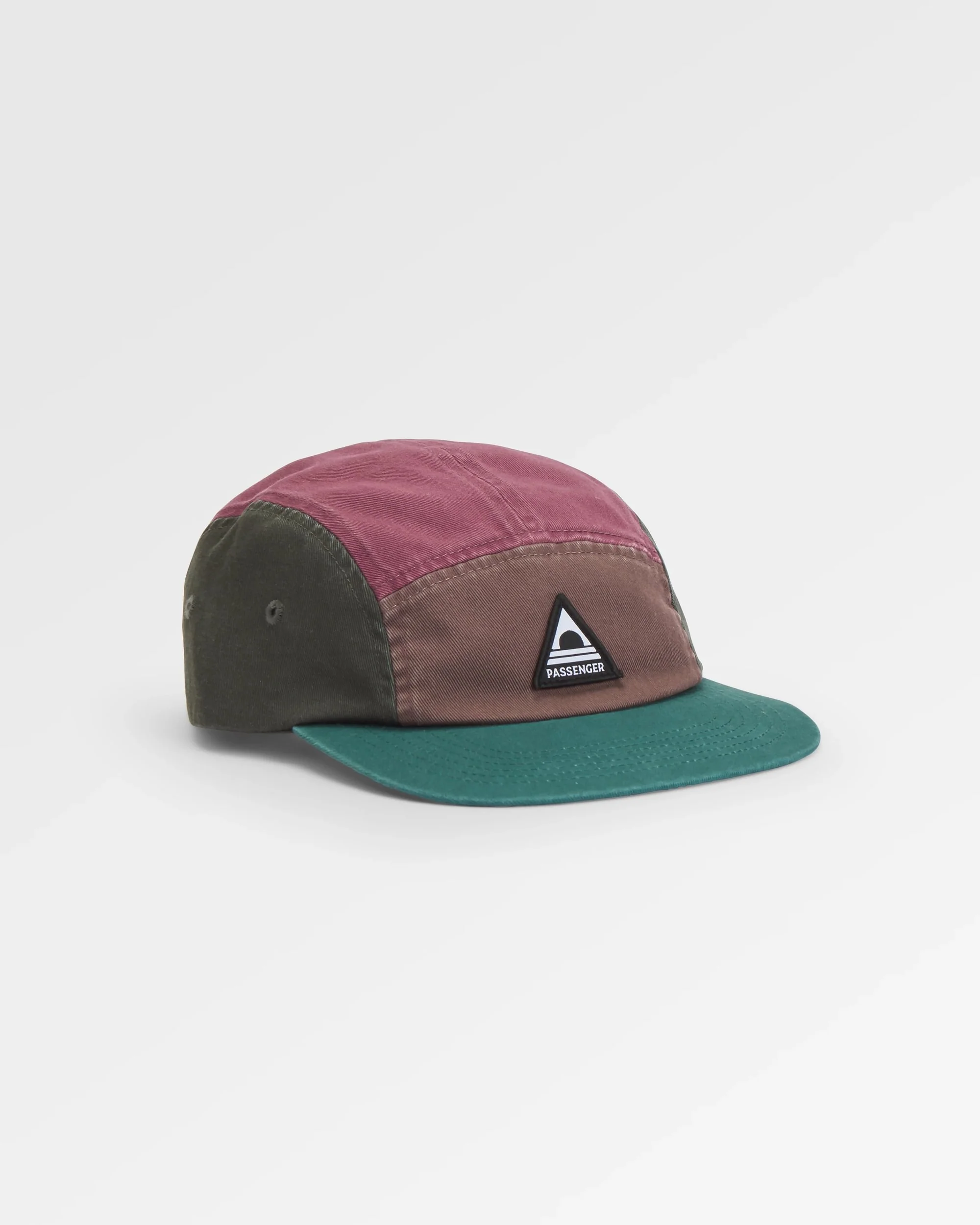 Fixie 5 Panel Cap - Grape Multi