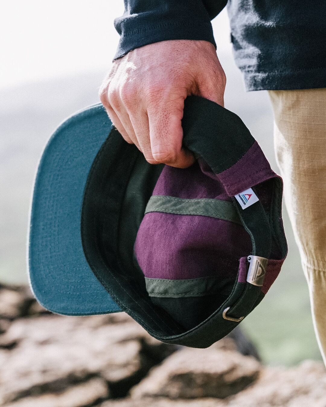 Fixie 5 Panel Cap - Grape Multi - Image 6