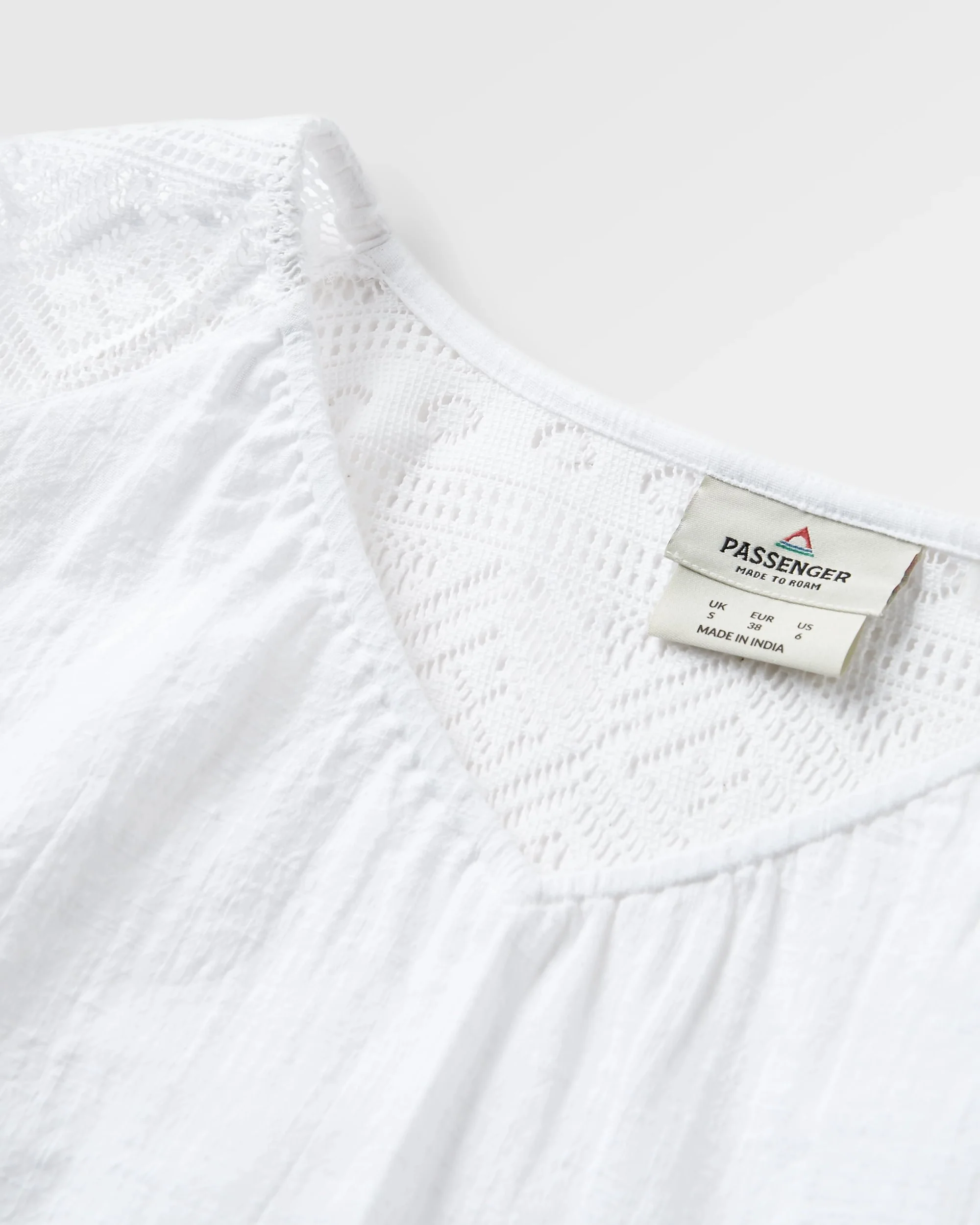 Flurry LS Woven Top - White - Image 7