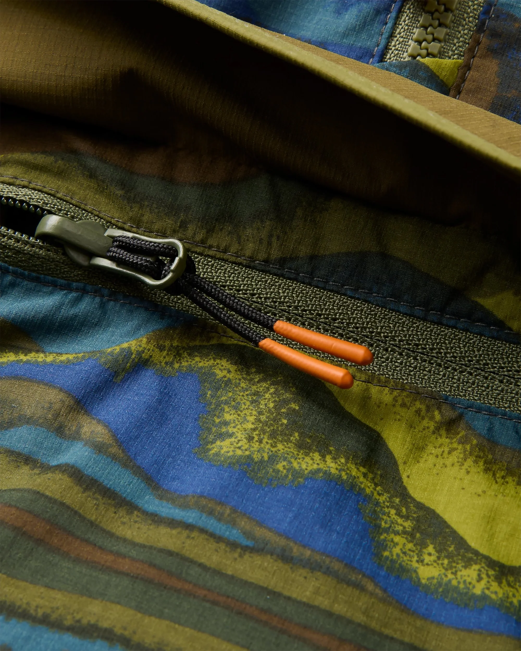 Gusto Windshell Anorak - Reflection Khaki - Image 10