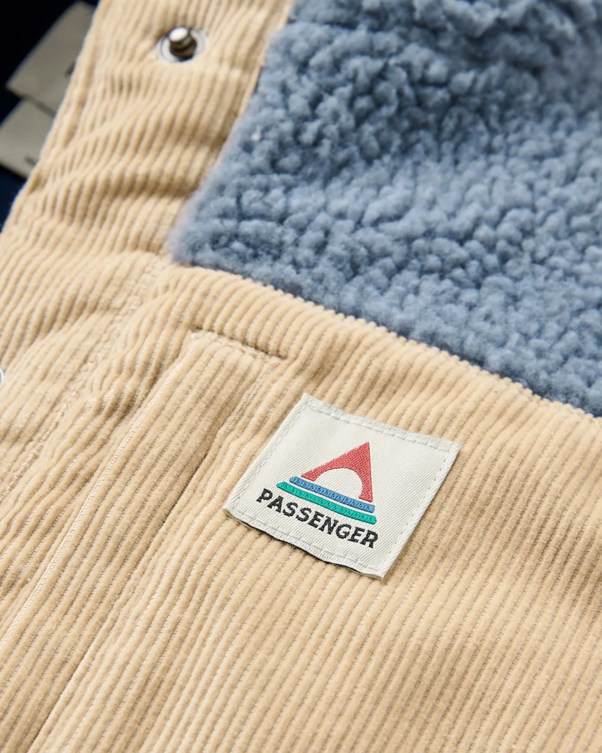 Clover Sherpa Hooded Fleece - Stormy Blue - Image 2