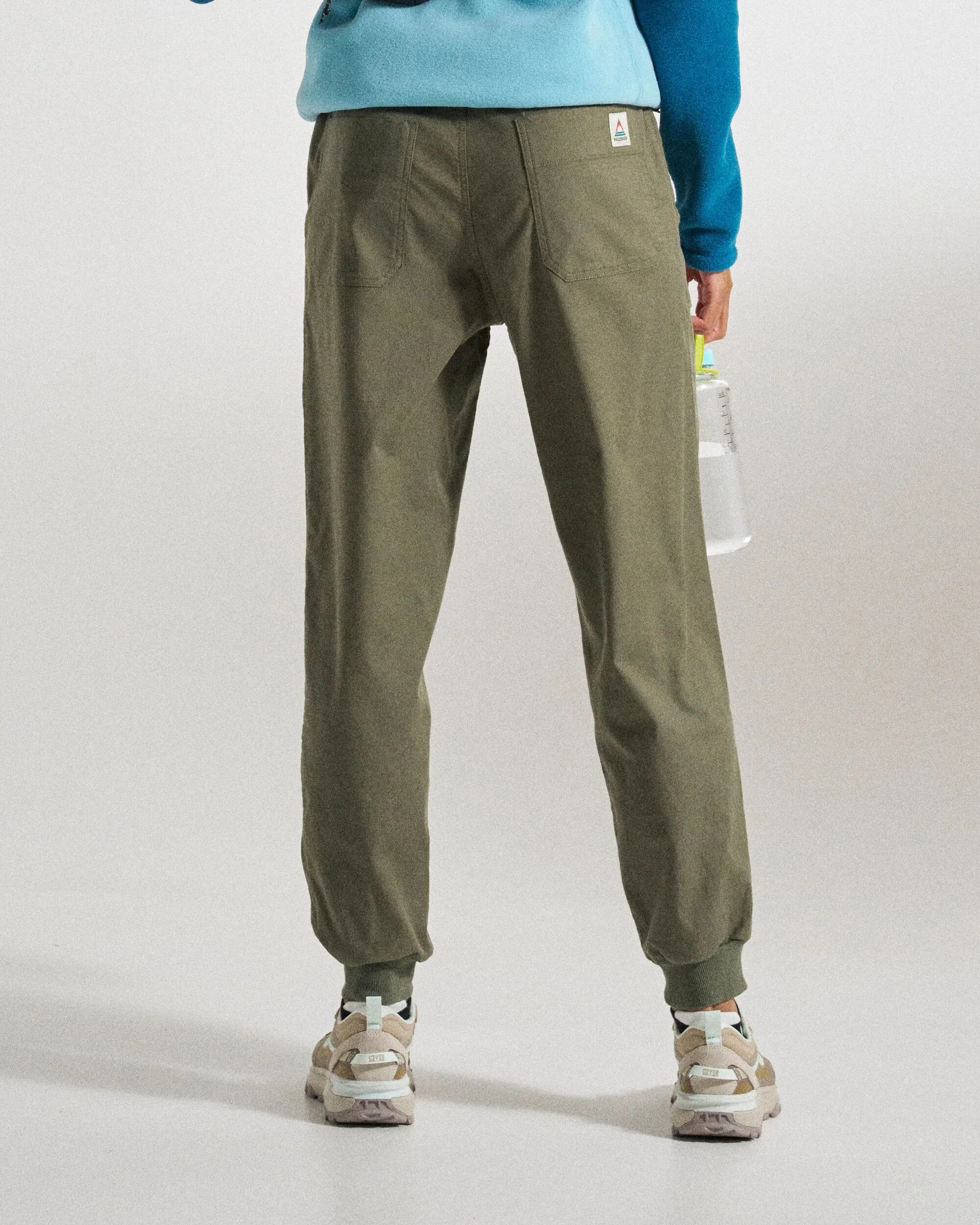 Hydrilla High Waisted Jogger - Dusty Olive - Image 6