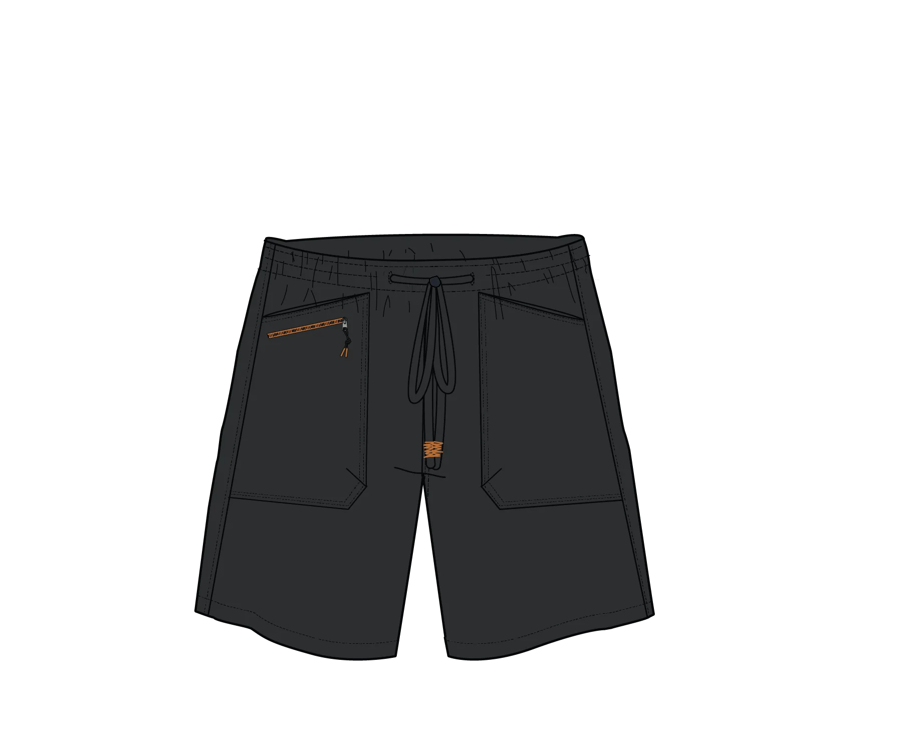 Hydrilla All Purpose Short - Black - Image 12