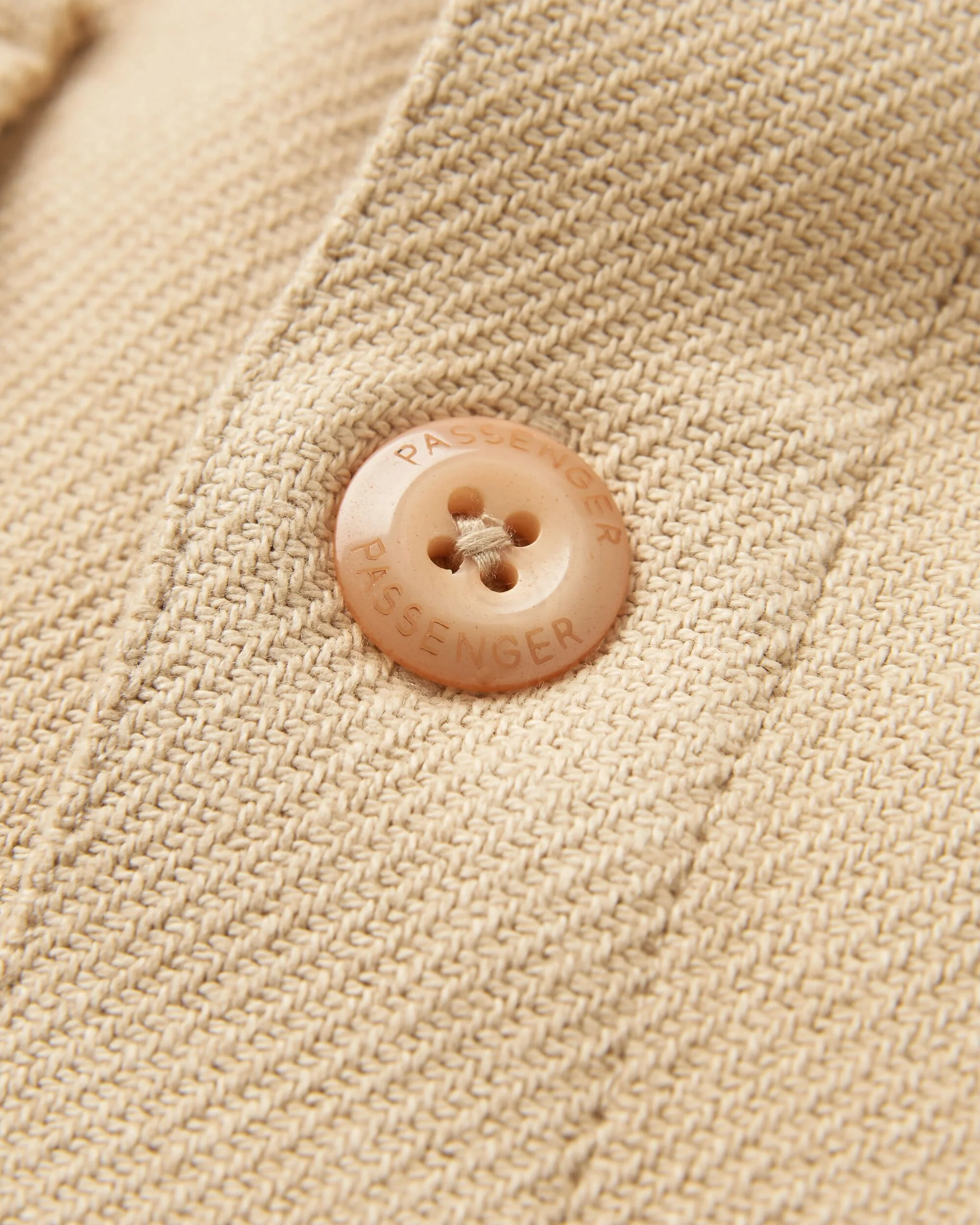 Island Twill Shirt - Stone - Image 10