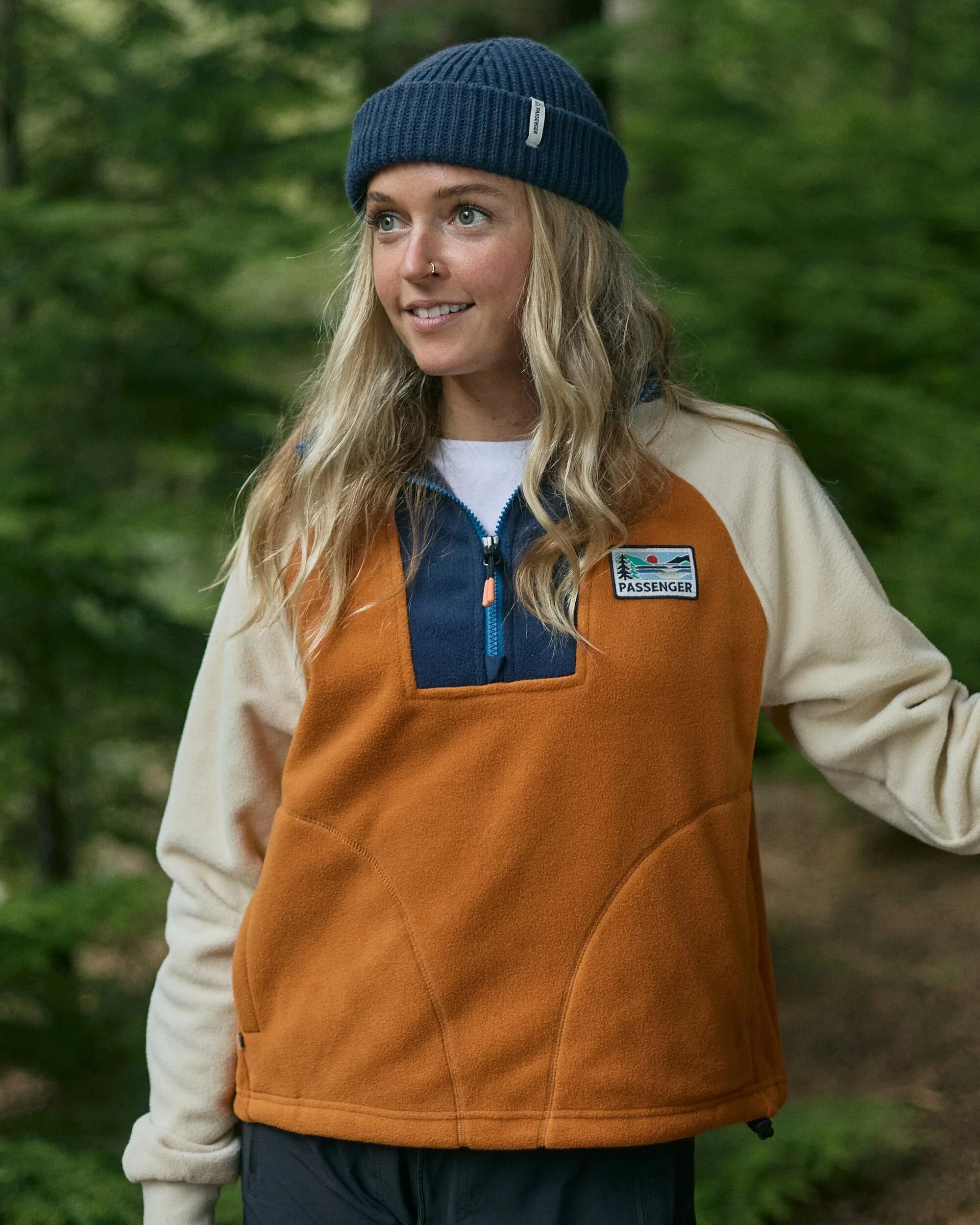 Jazz Polar Fleece - Retro Orange - Image 3