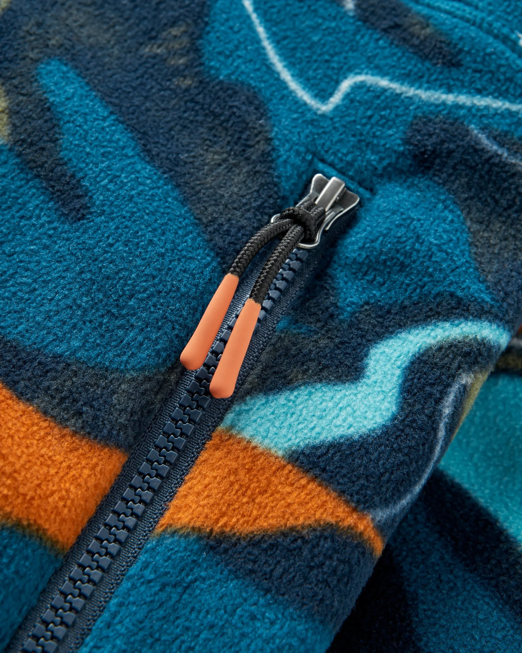 Juana Polar Hooded Fleece - Adventure Tidal Blue - Image 8