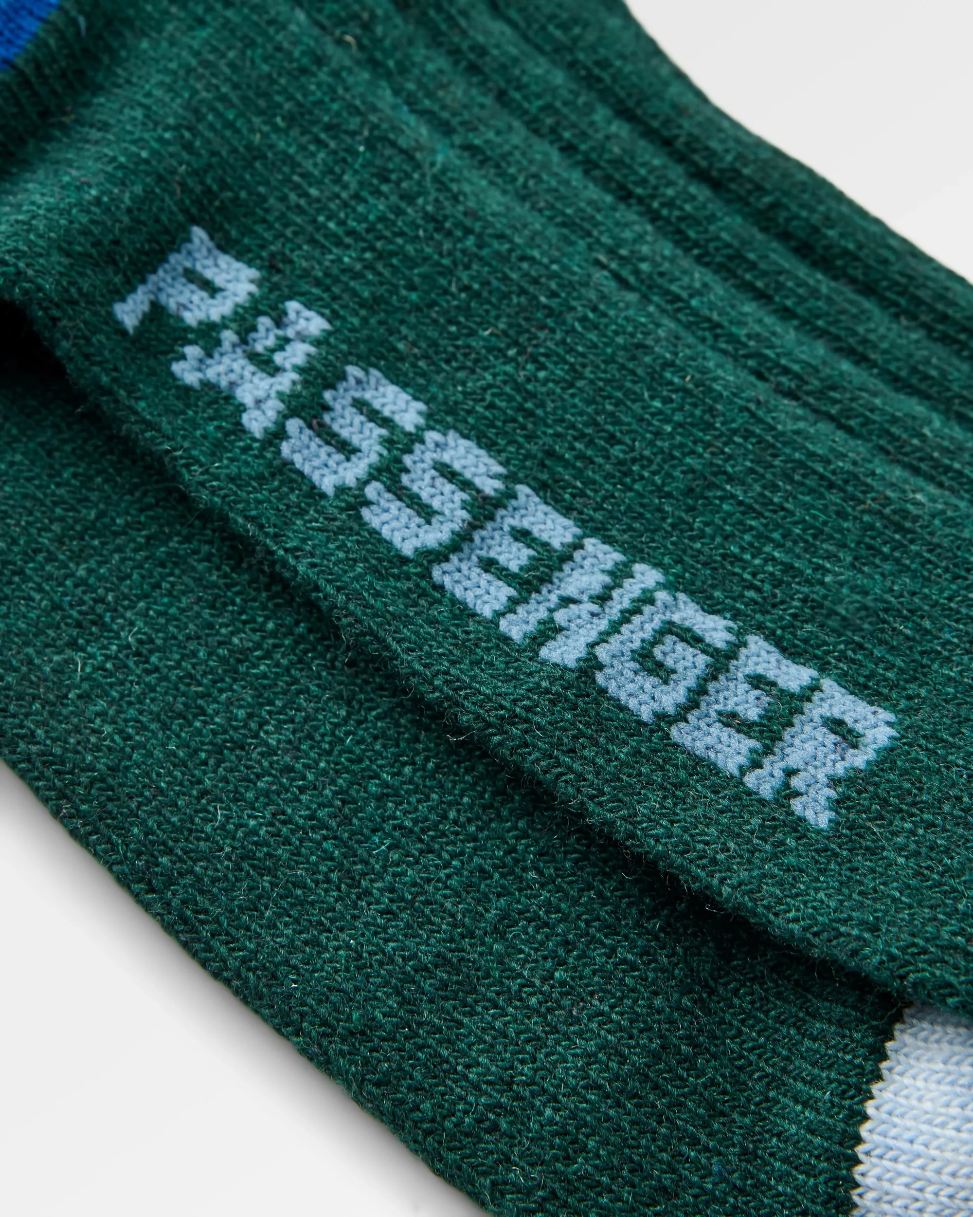 Koa Crew Sock - Dark Fern - Image 3