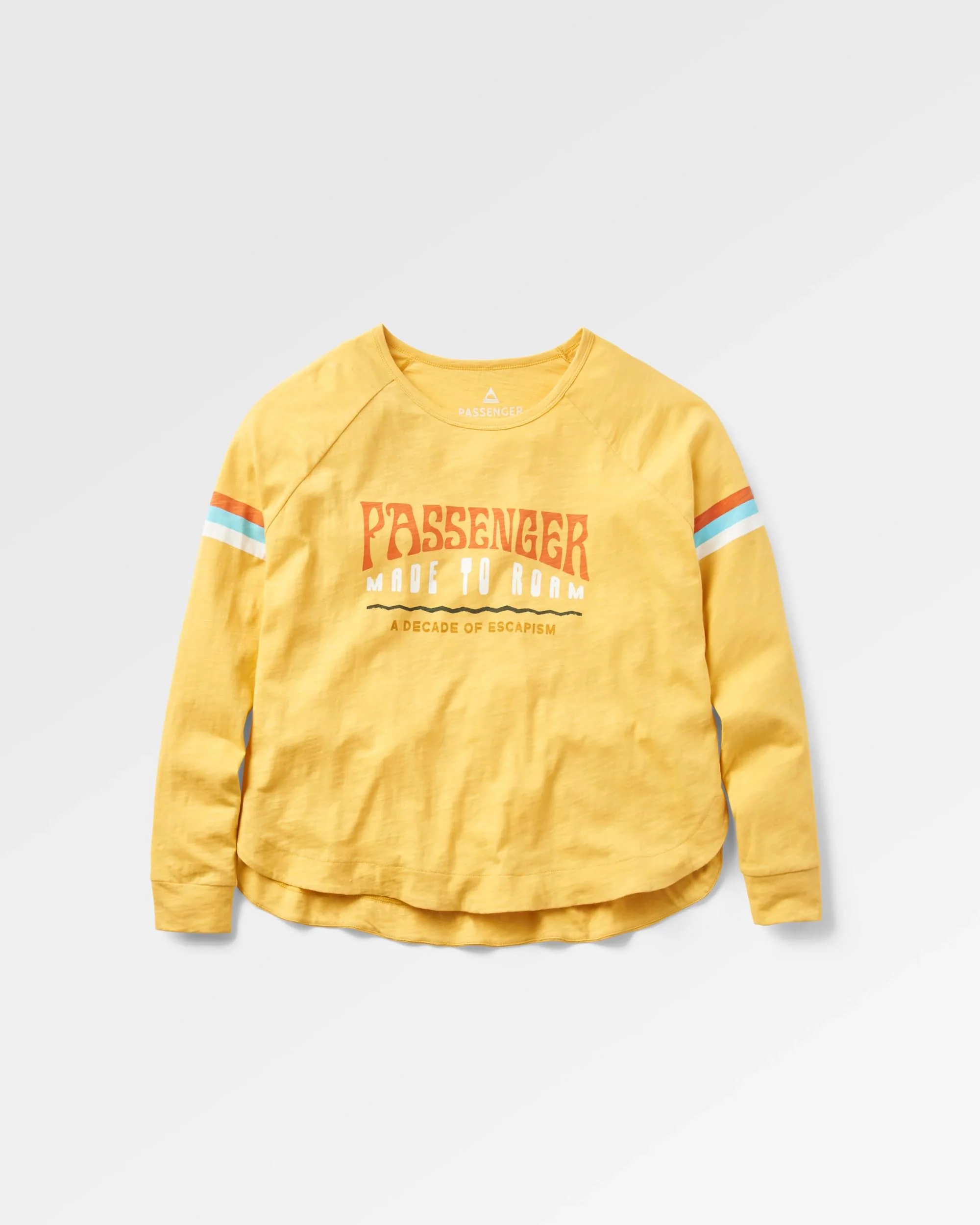 La Sarena Oversized LS T-Shirt - Ochre Yellow