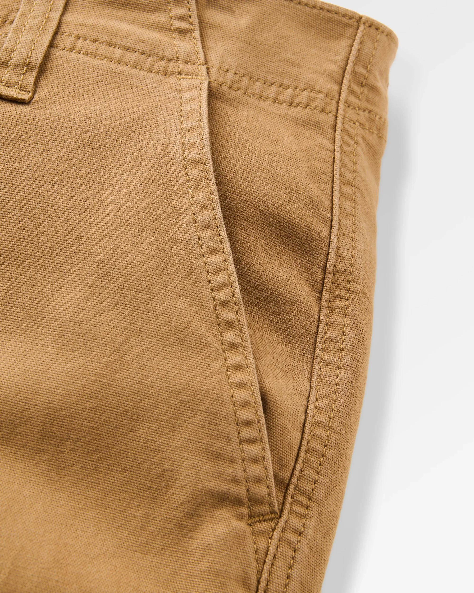 Lakeside Cargo Cotton Short - Caramel - Image 6