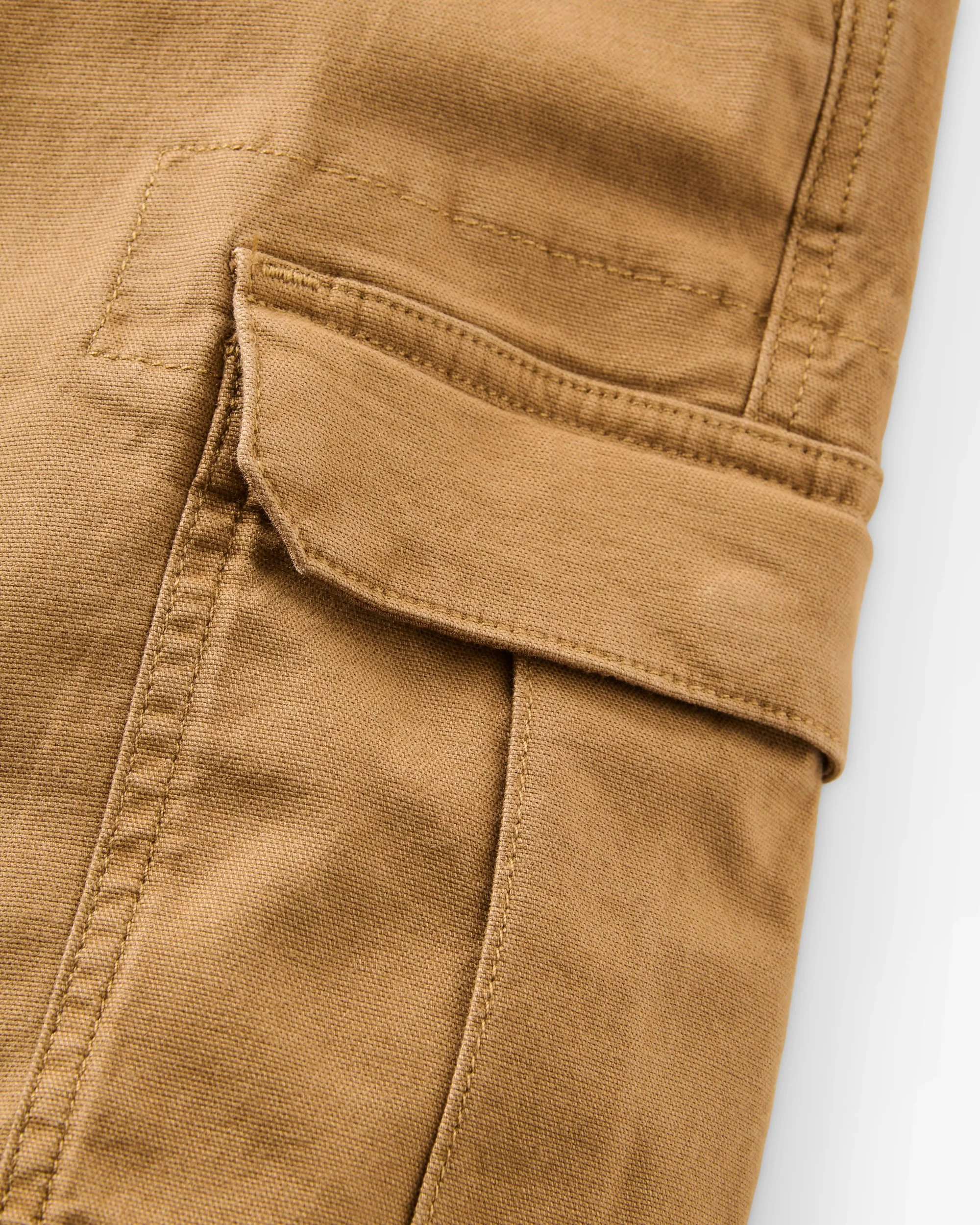 Lakeside Cargo Cotton Short - Caramel - Image 7