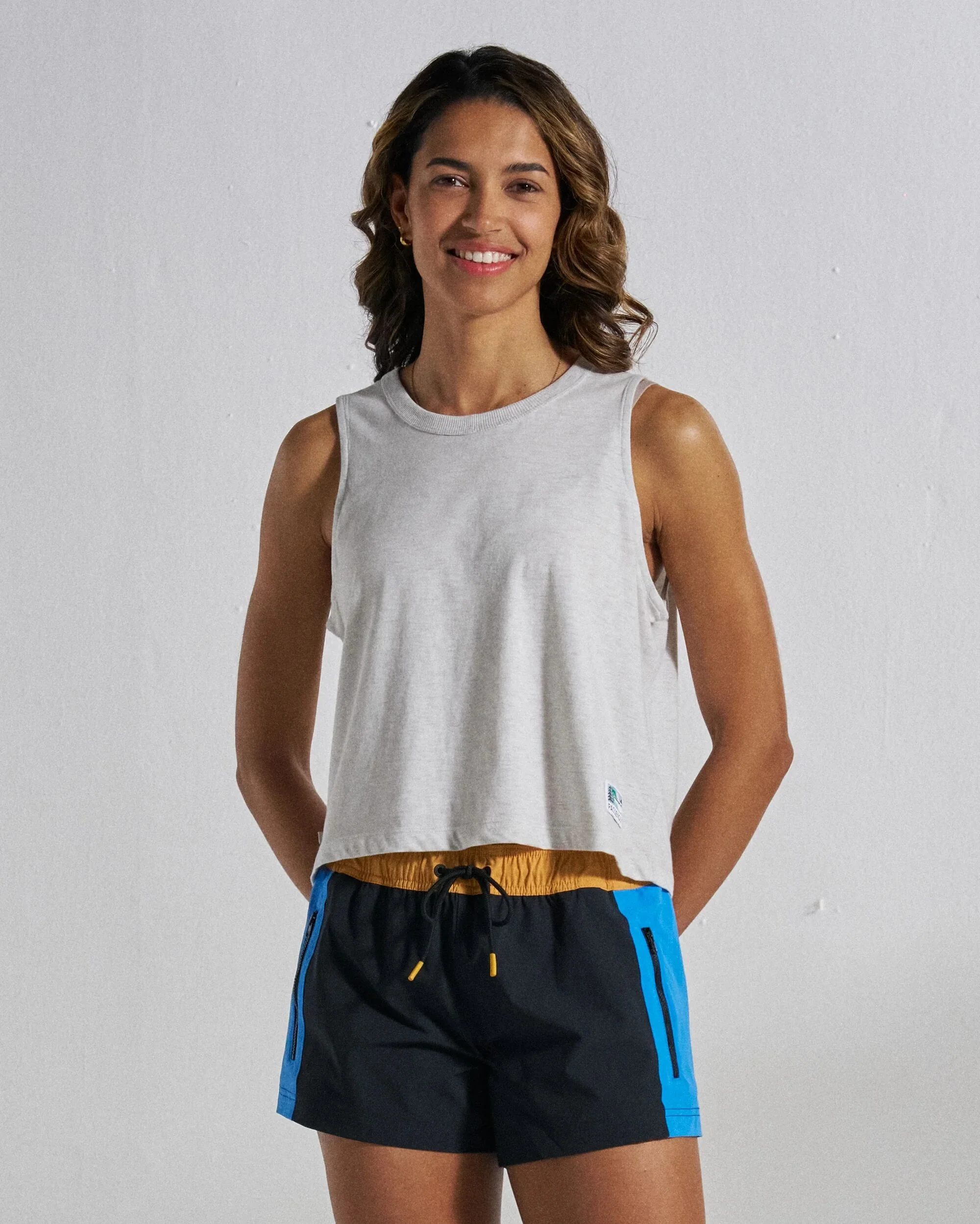 Legacy Vest - Light Grey Marl