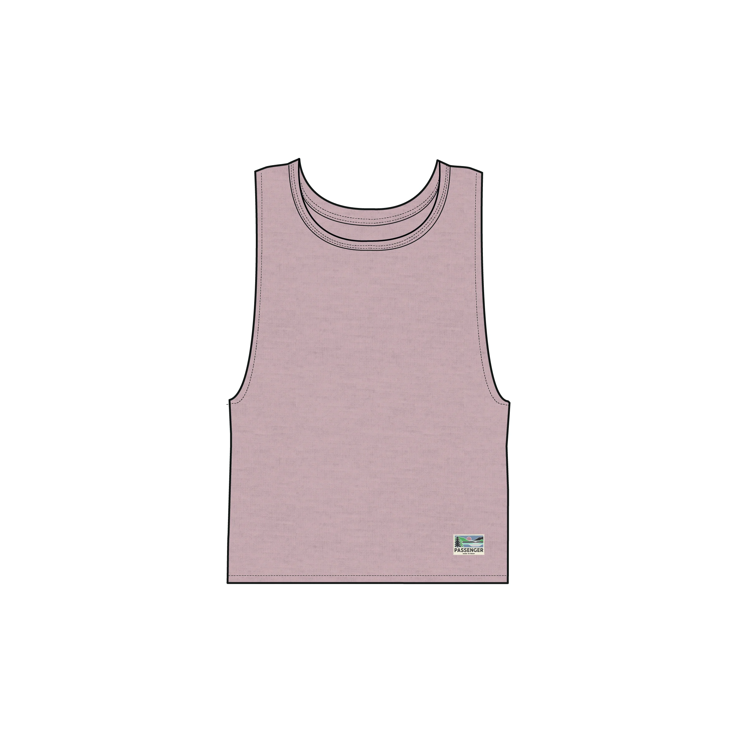 Legacy Vest - Pink Haze Marl - Image 8
