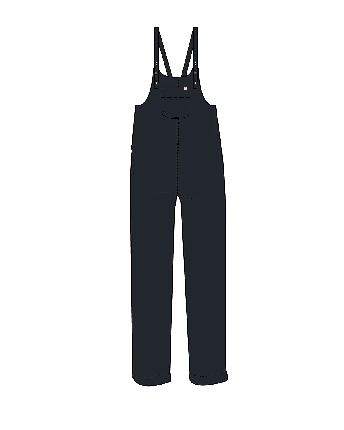 Meadows Organic Cotton Dungarees - Black - Image 10