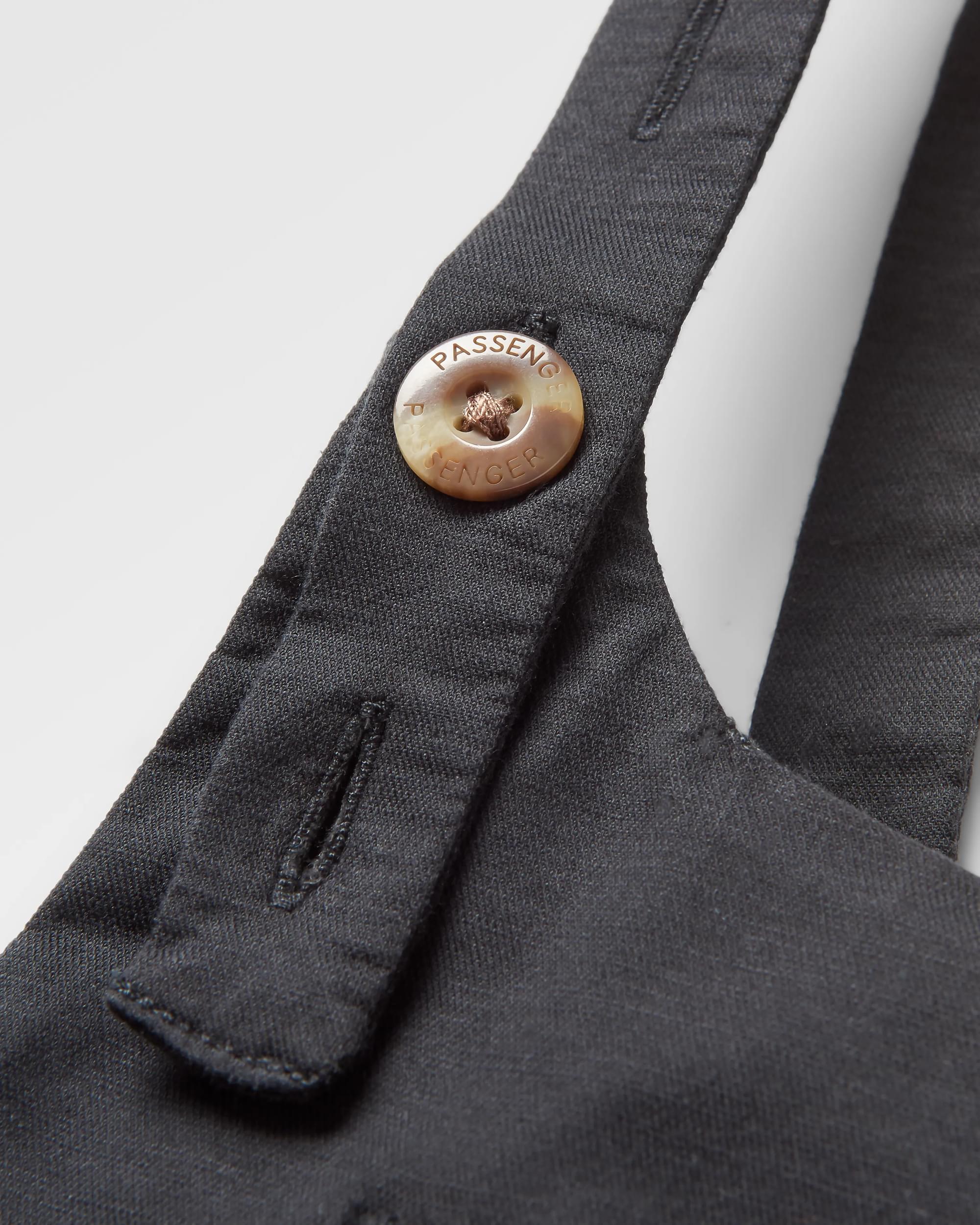Meadows Organic Cotton Dungarees - Black - Image 6