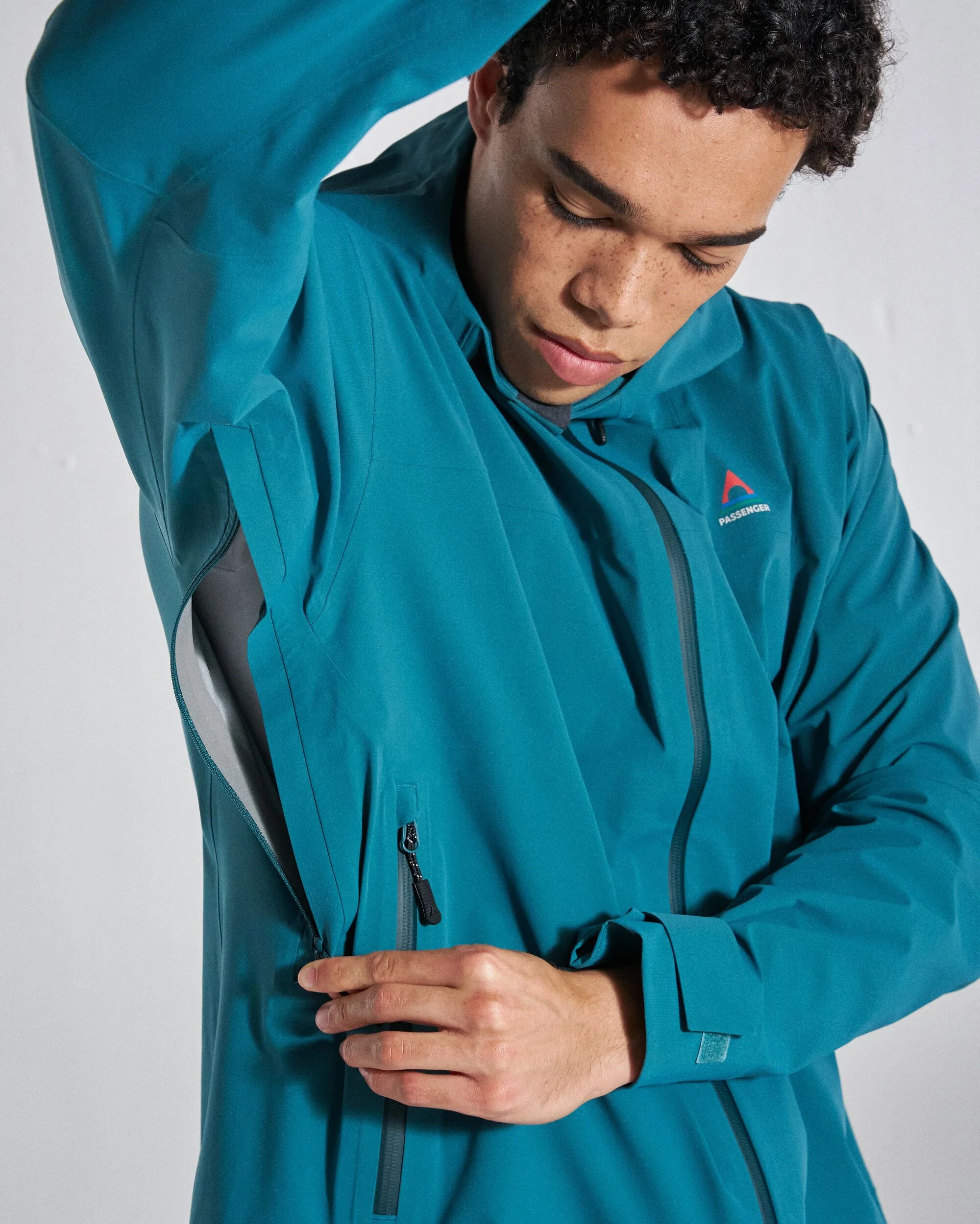 Trailscape Men's 3L Waterproof Jacket - Mediterranean - Image 8