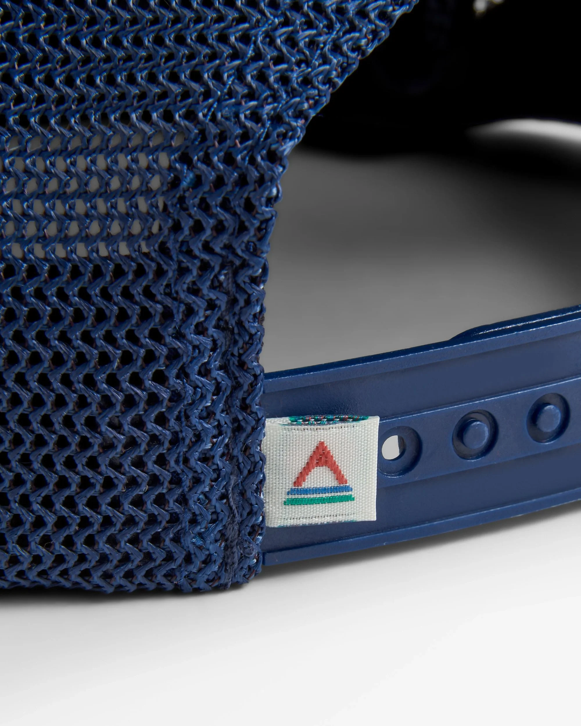 Odyssey Active Trucker Cap - Navy/ Moonlight Blue - Image 4