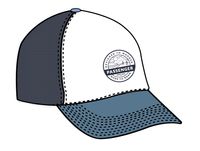 Odyssey Active Trucker Cap - Navy/ Moonlight Blue - Image 5