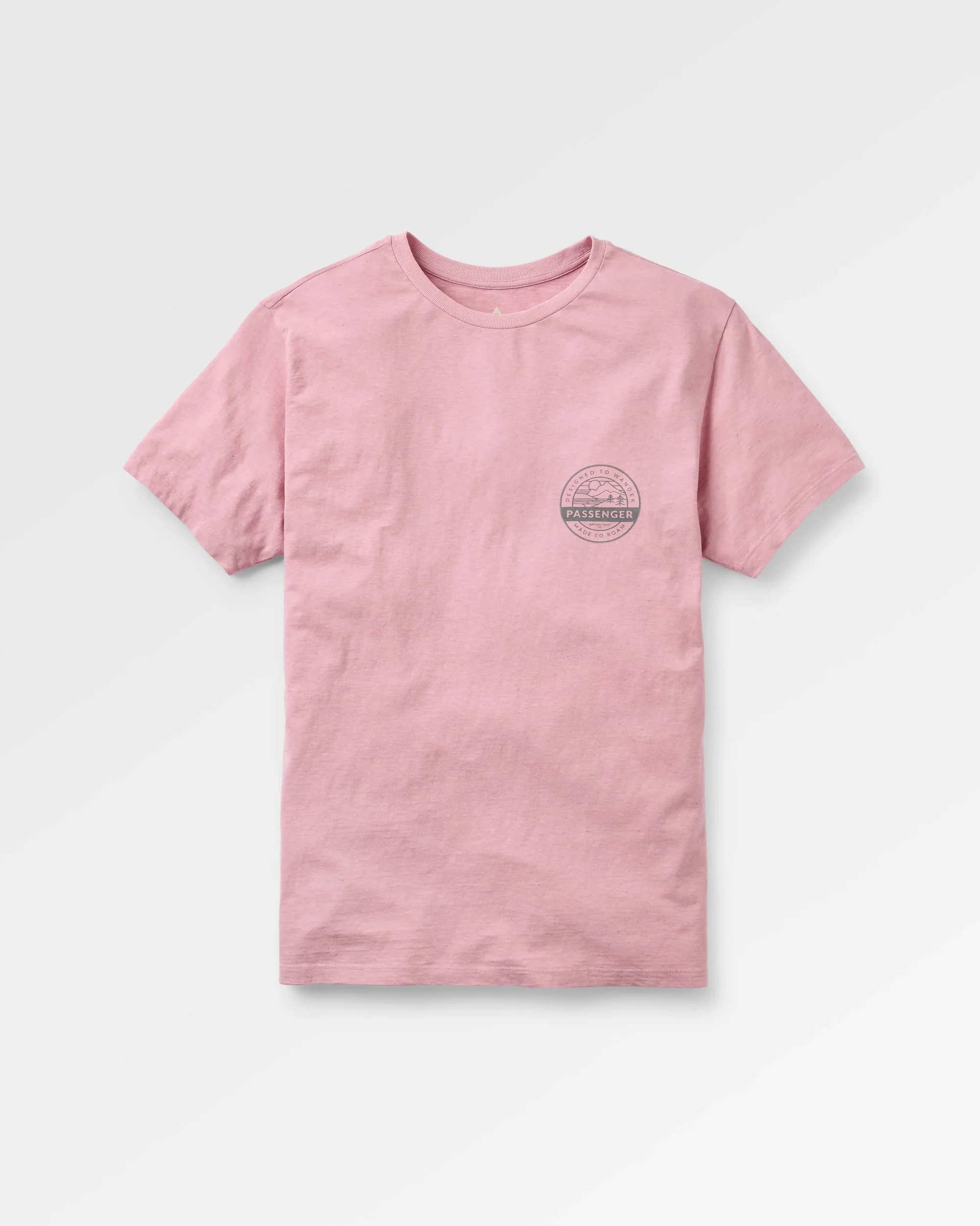 Odyssey Organic Cotton T-Shirt - Pink Haze