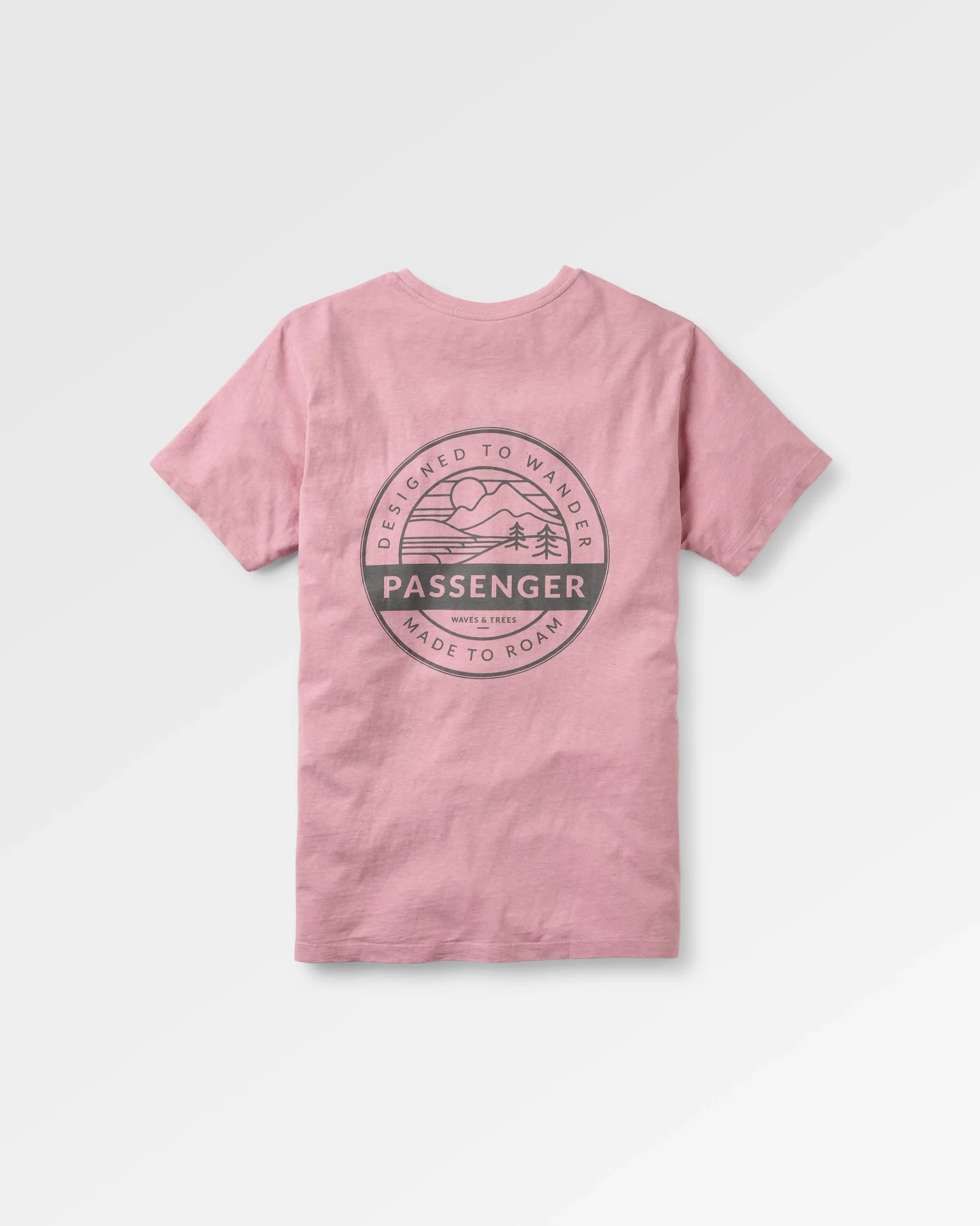 Odyssey Organic Cotton T-Shirt - Pink Haze - Image 2