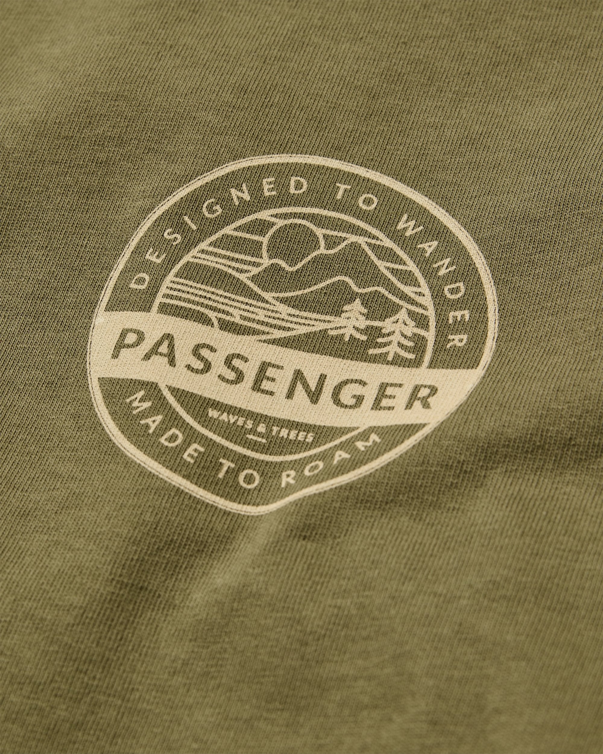Odyssey LS T-Shirt - Dark Olive - Image 3
