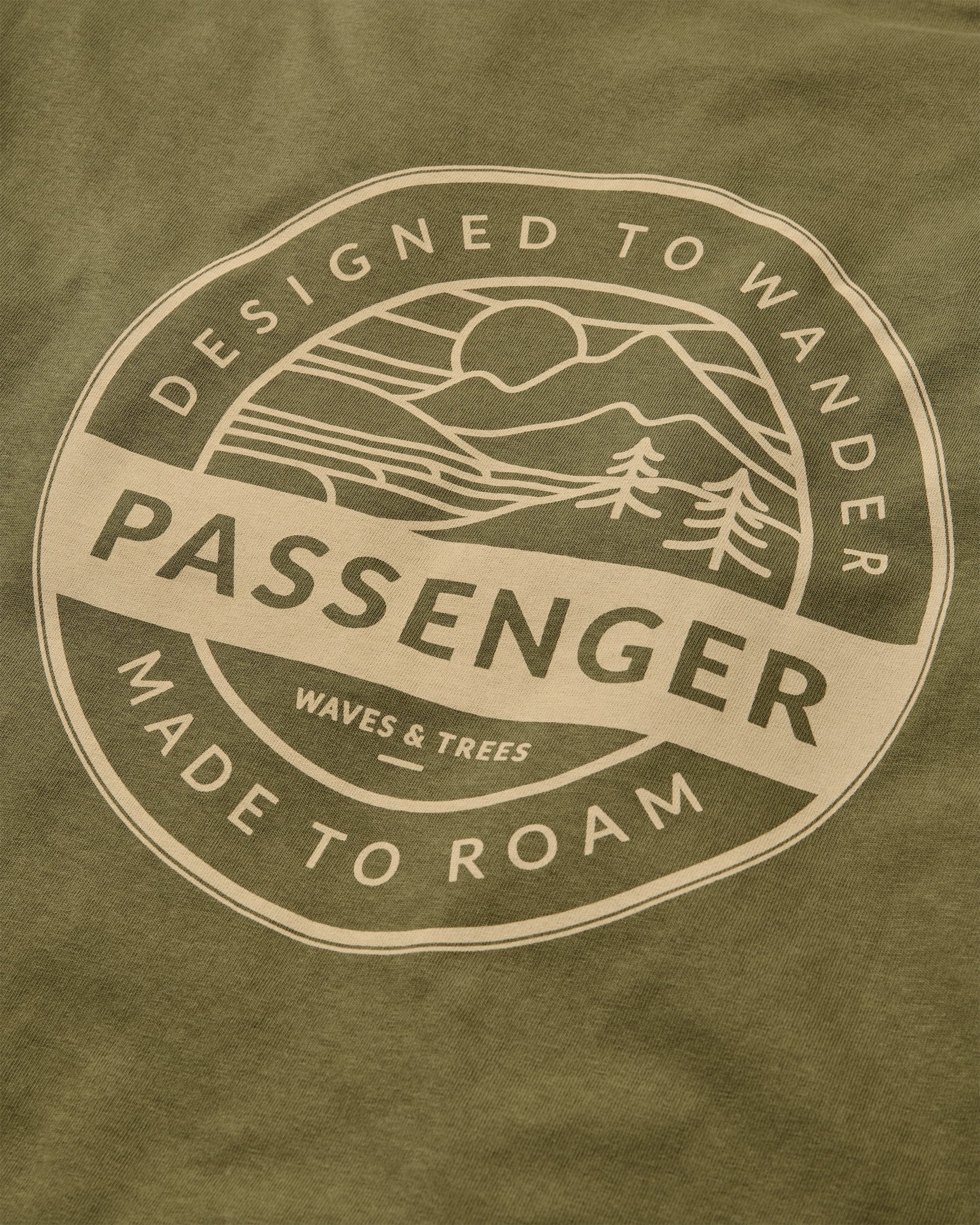 Odyssey LS T-Shirt - Dark Olive - Image 6