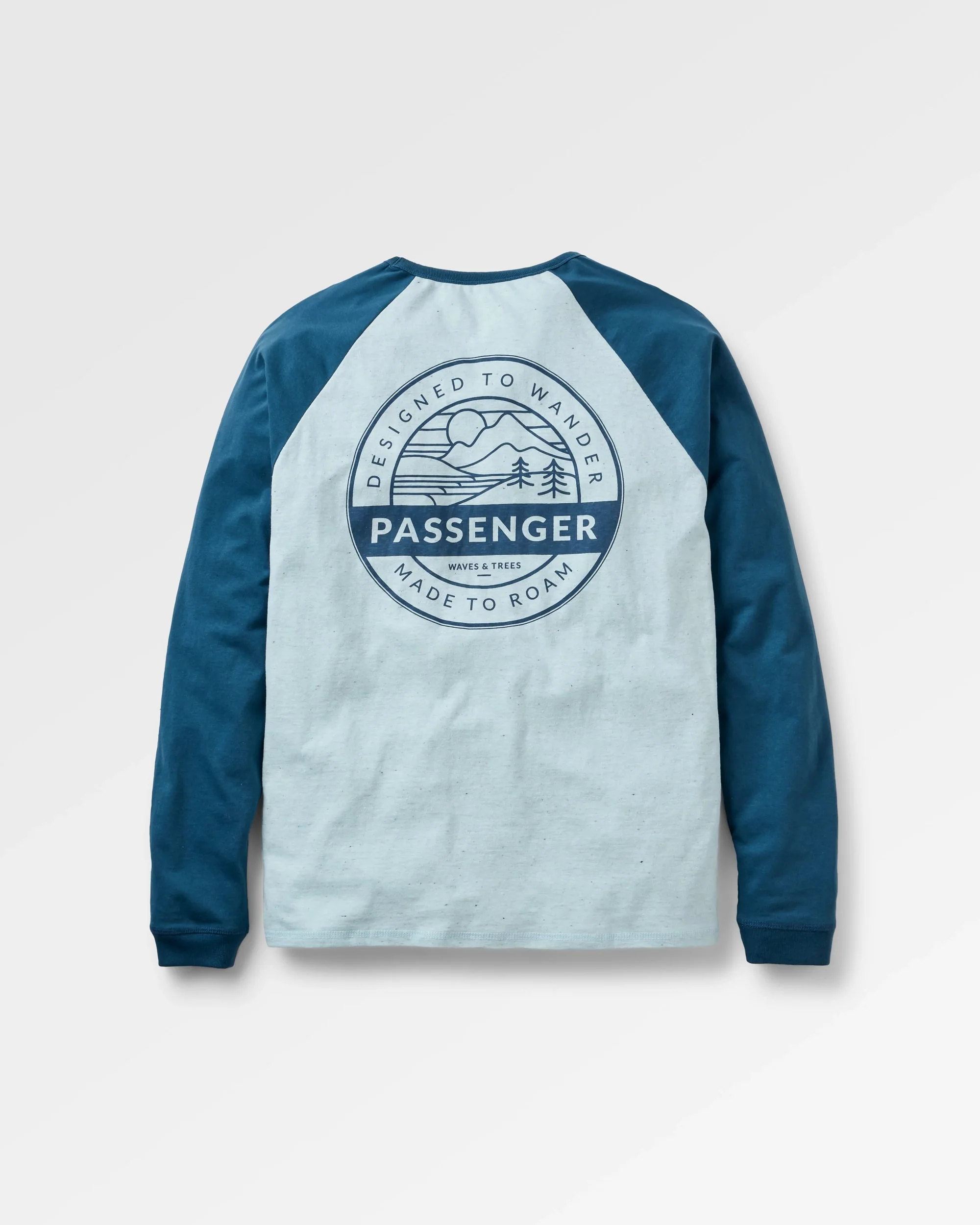 Odyssey Raglan LS T-Shirt - Ice Blue - Image 2