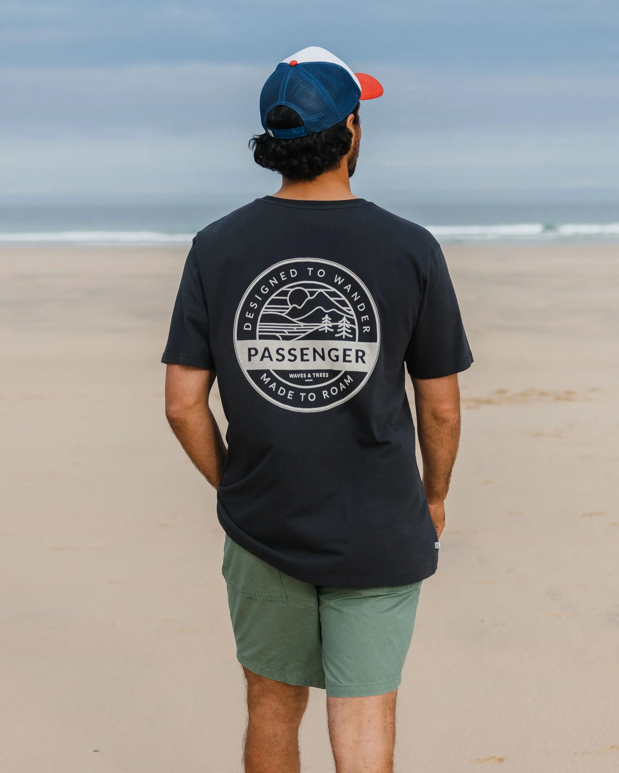 Odyssey Organic Cotton T-Shirt - Black - Image 2