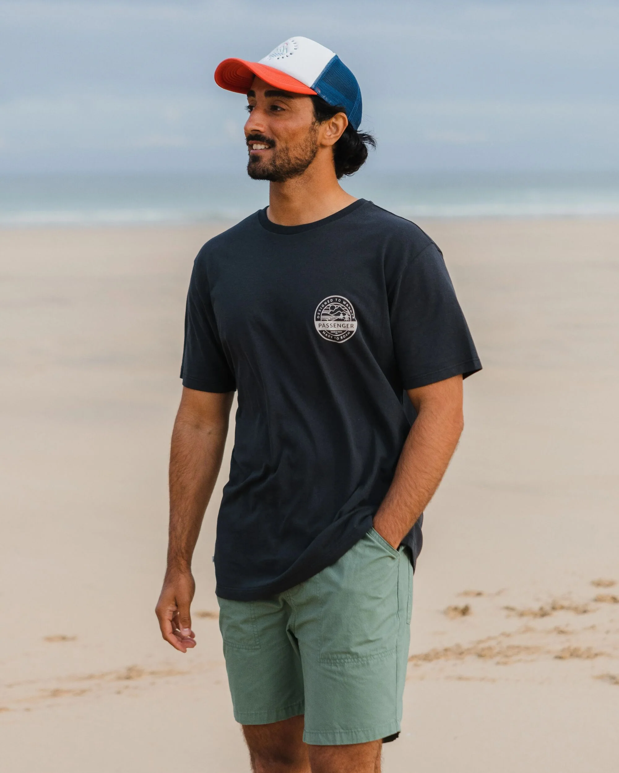 Odyssey Organic Cotton T-Shirt - Black - Image 4