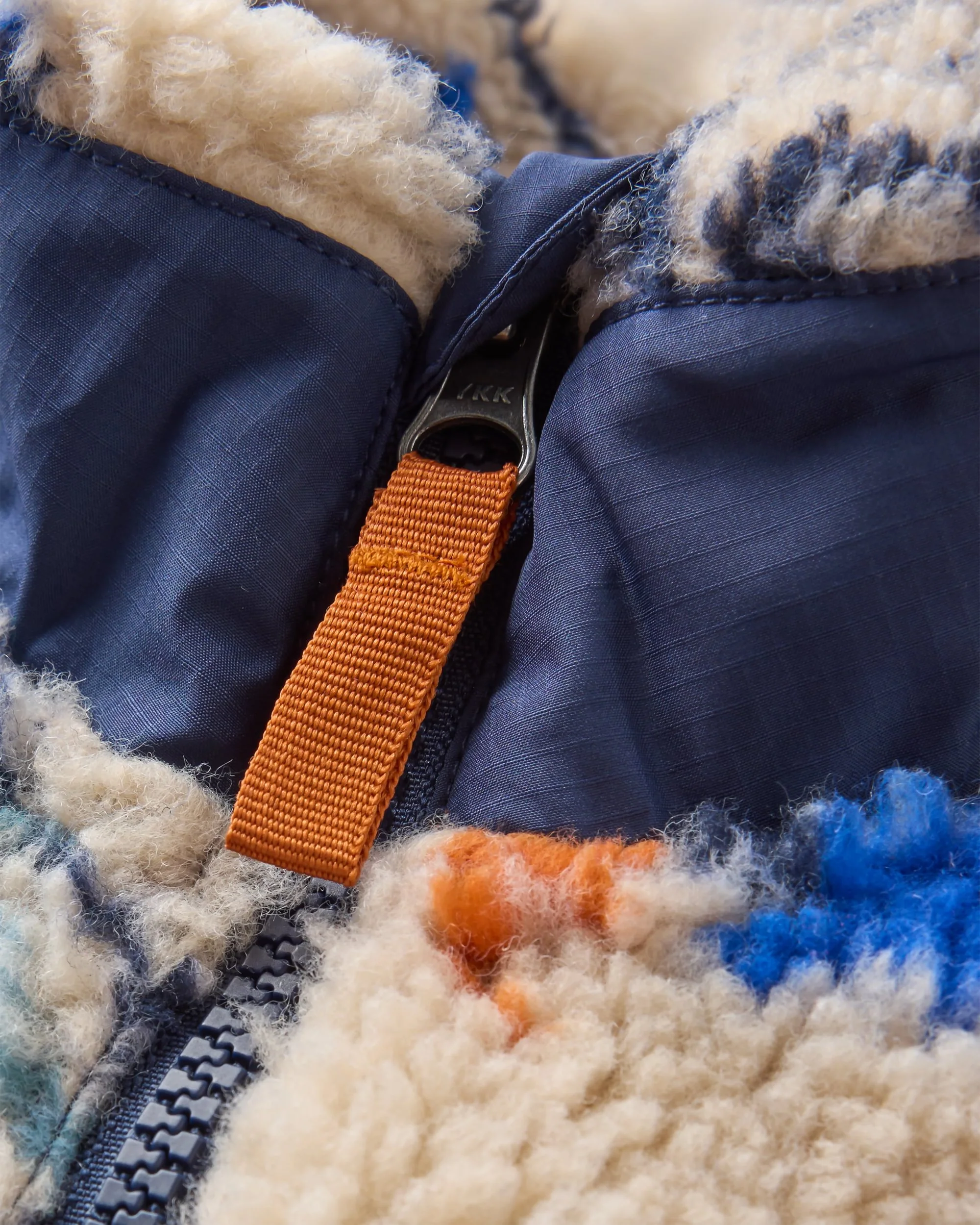 Offroad Sherpa 1/2 Zip Fleece - Abstract Strata Multi - Image 10