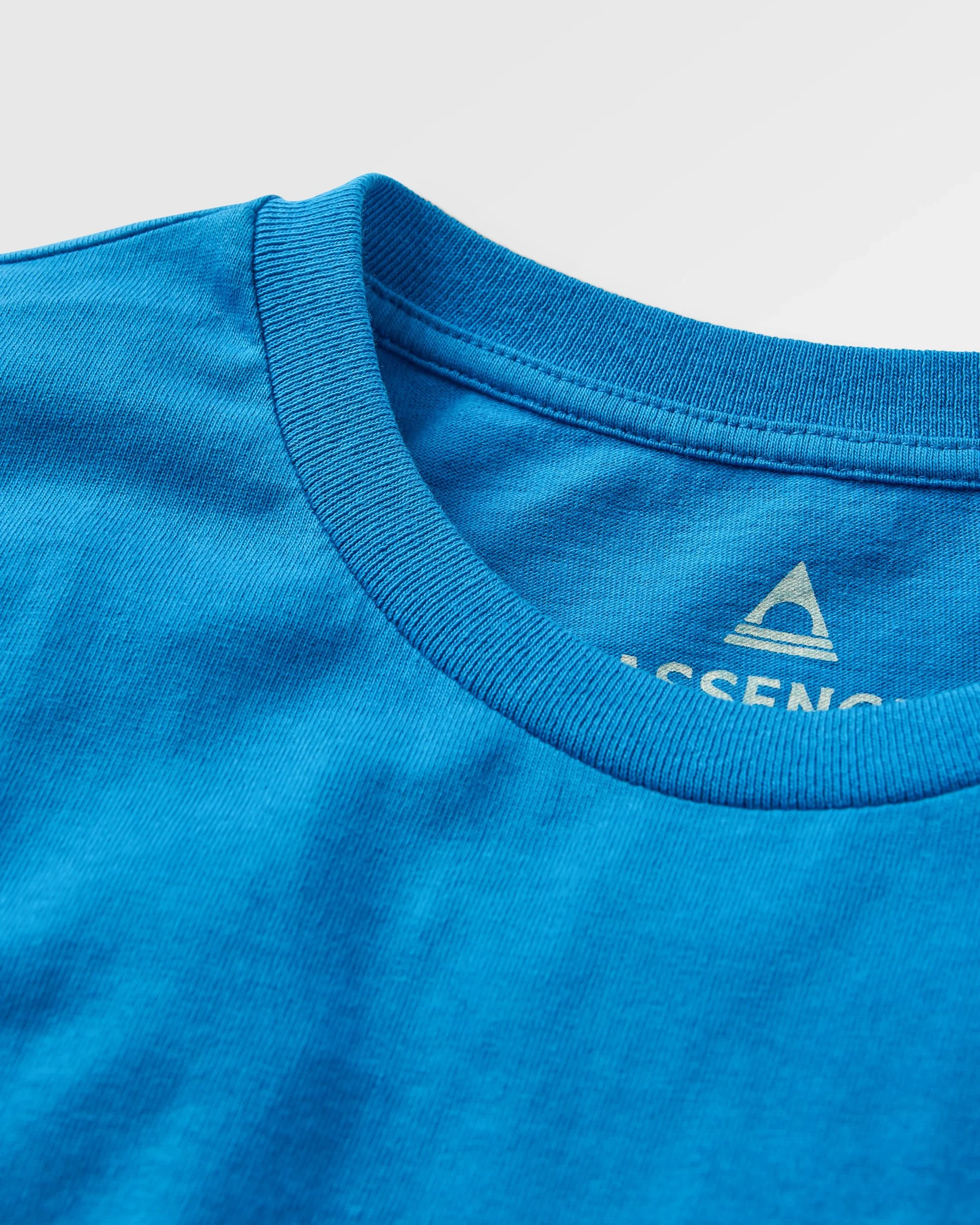 Outlook Oversized T-Shirt - Azure Blue - Image 4