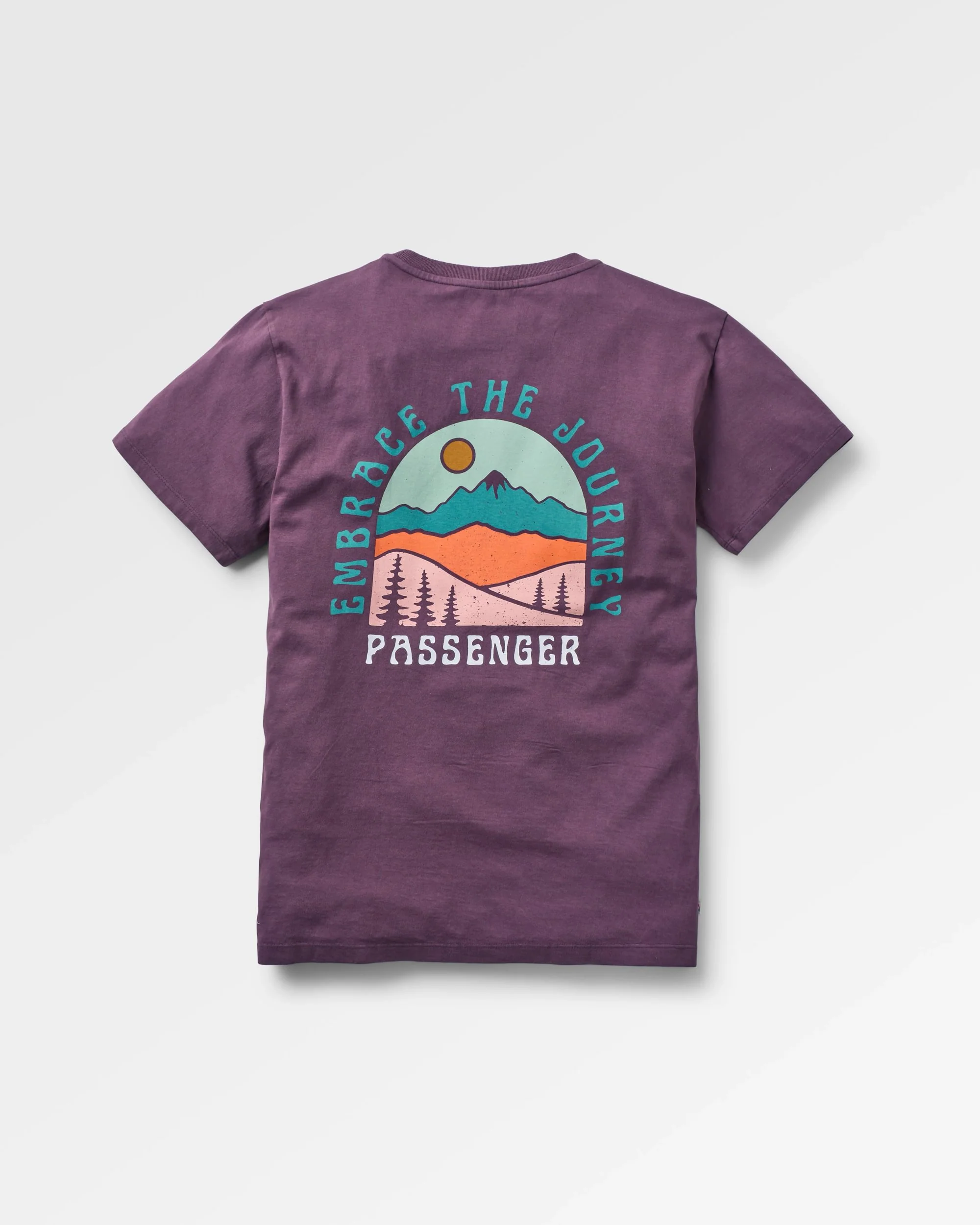 Outlook Oversized T-Shirt - Deep Plum - Image 6