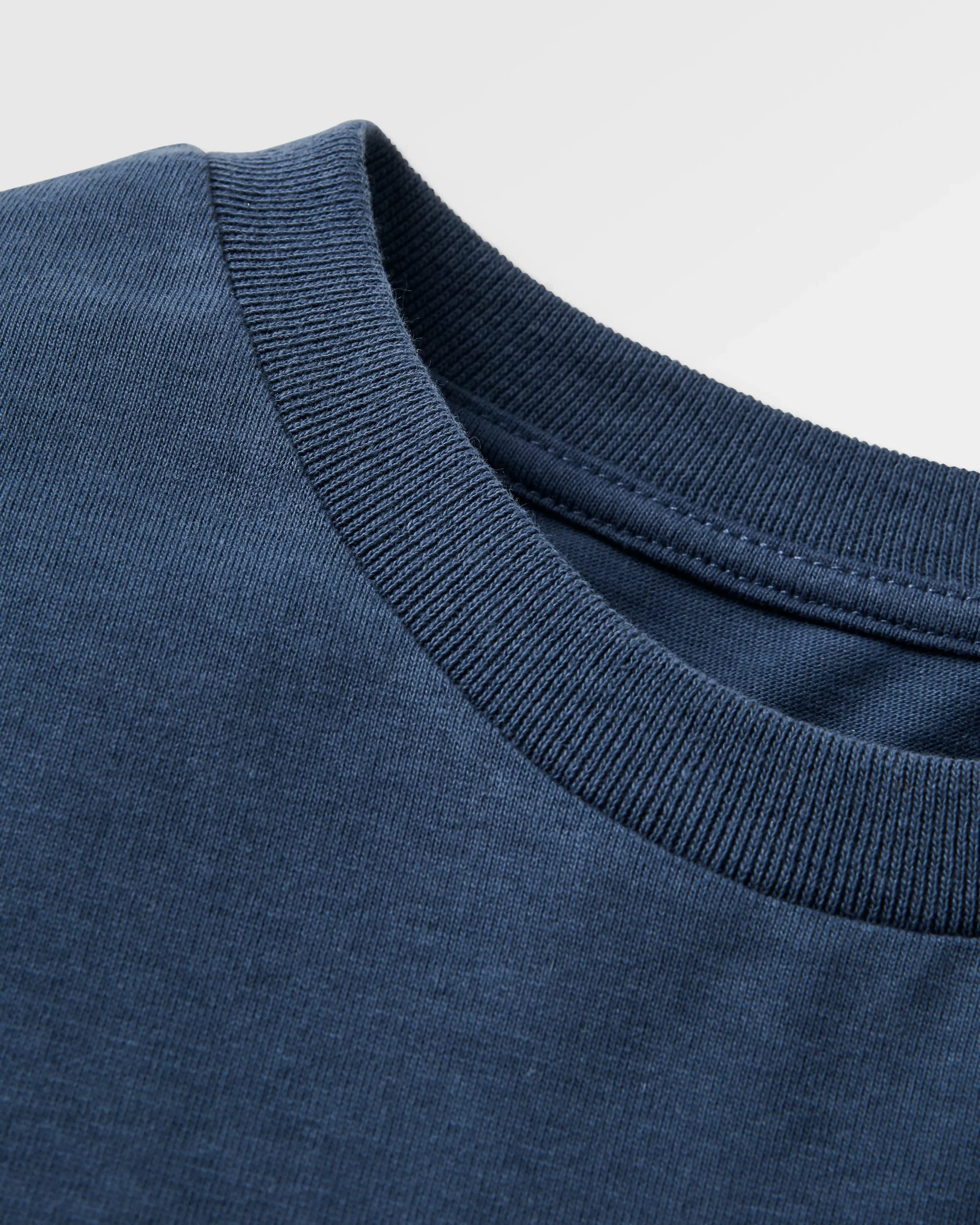 Patches LS T-Shirt - Rich Navy - Image 3