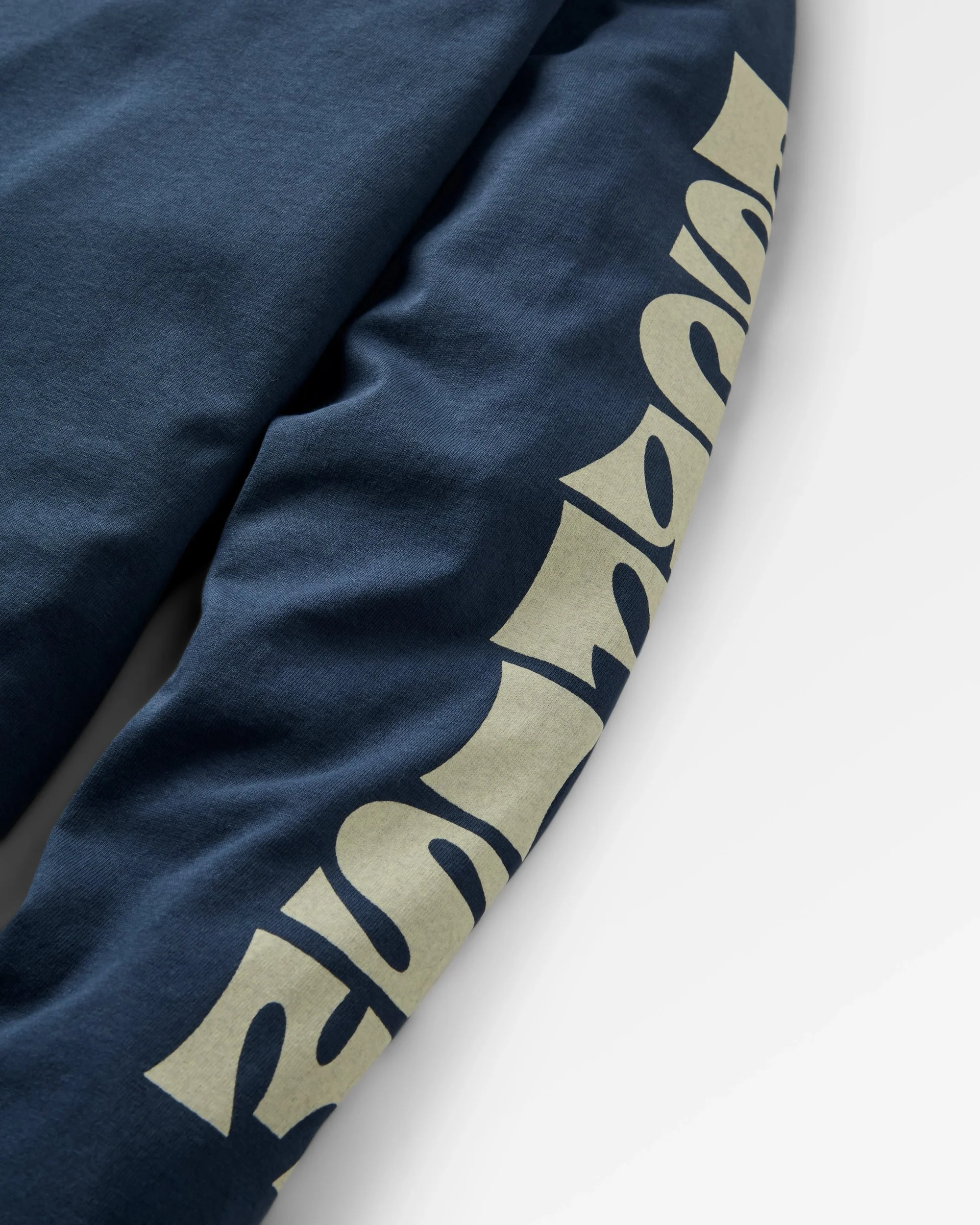 Patches LS T-Shirt - Rich Navy - Image 4