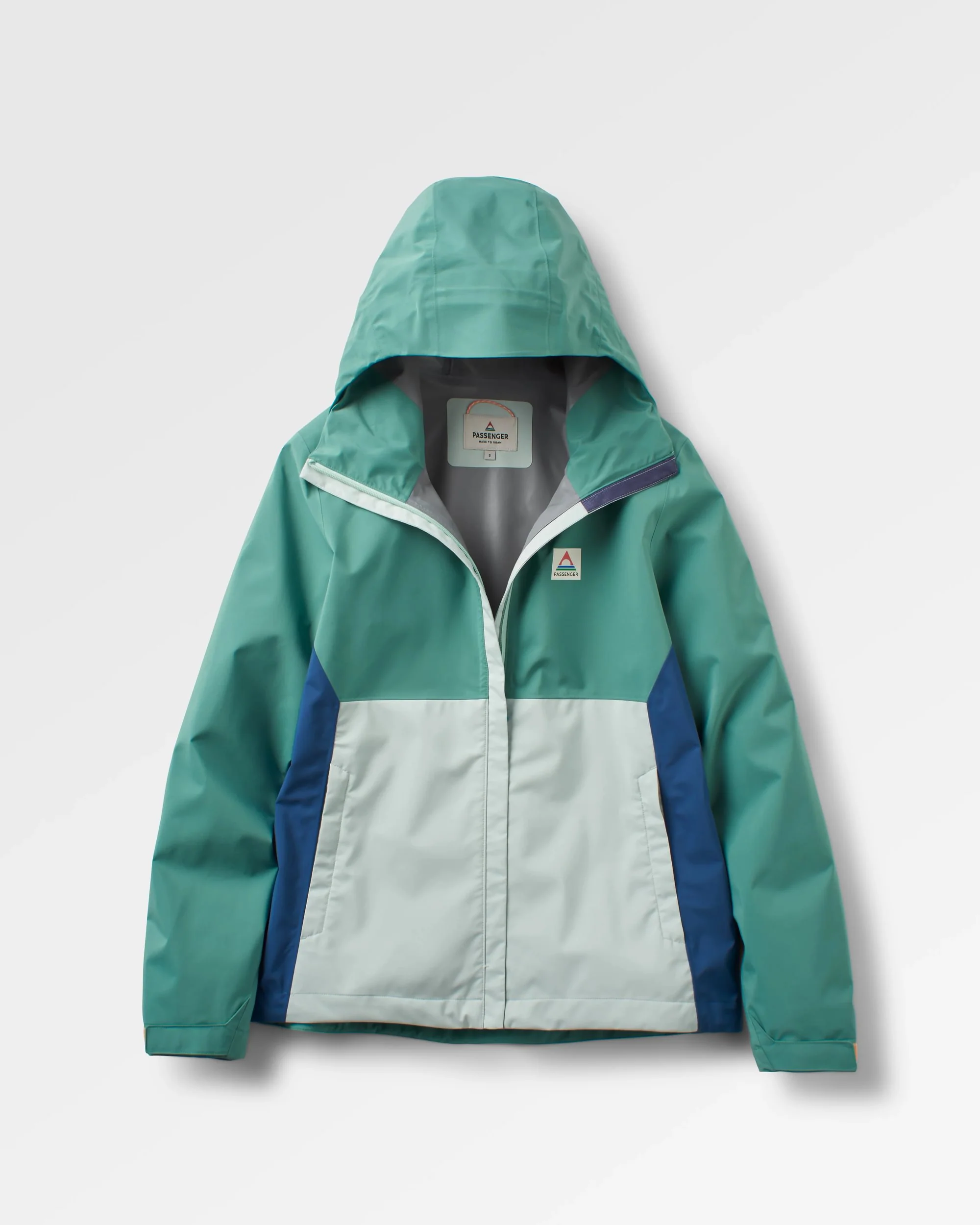 Rainstorm Waterproof Jacket - Deep Sea/Surf Spray - Image 2