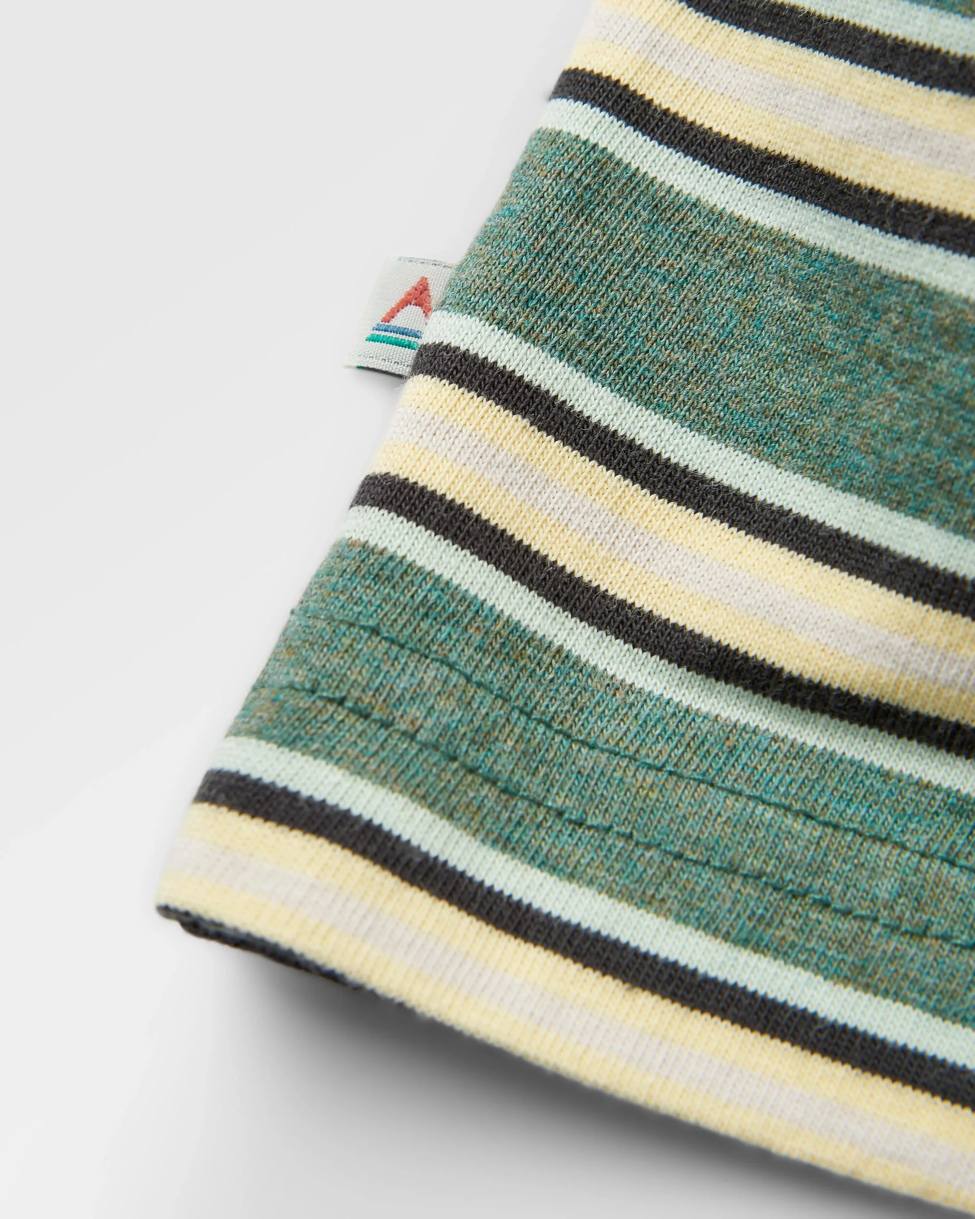 Retro Relaxed Fit T-Shirt - Deep Ocean Multi Stripe - Image 8
