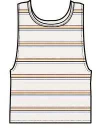 Retro Vibes Vest - Retro Stripe - Image 9
