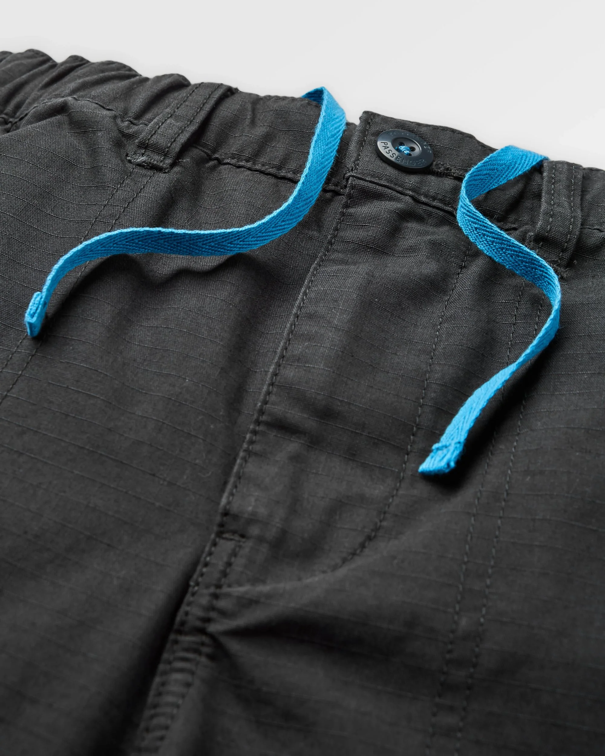 Rif-Raf Organic Cotton Ripstop Trouser - Black - Image 11