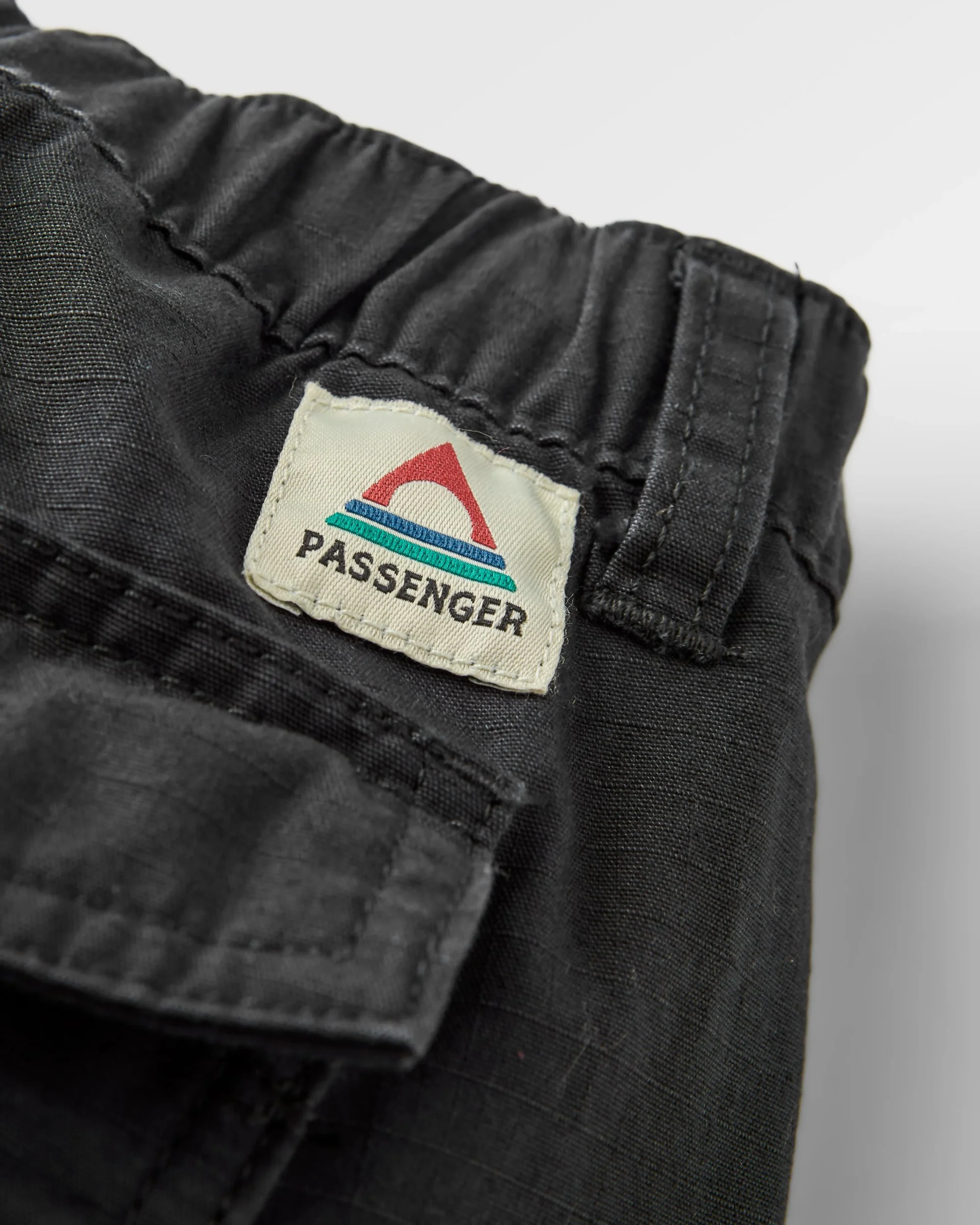 Rif-Raf Organic Cotton Ripstop Trouser - Black - Image 9