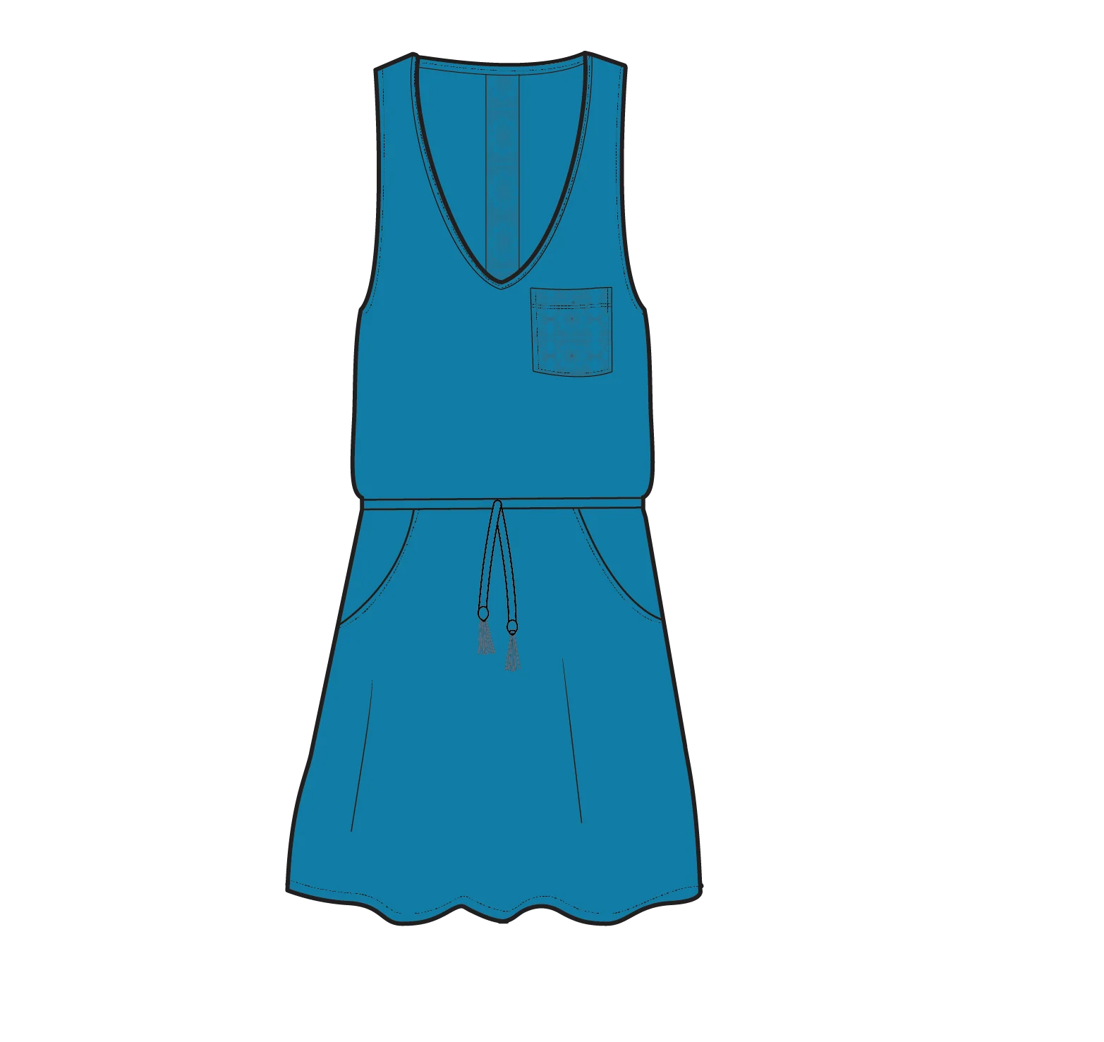 Rivergate Dress - Bluejay - Image 12