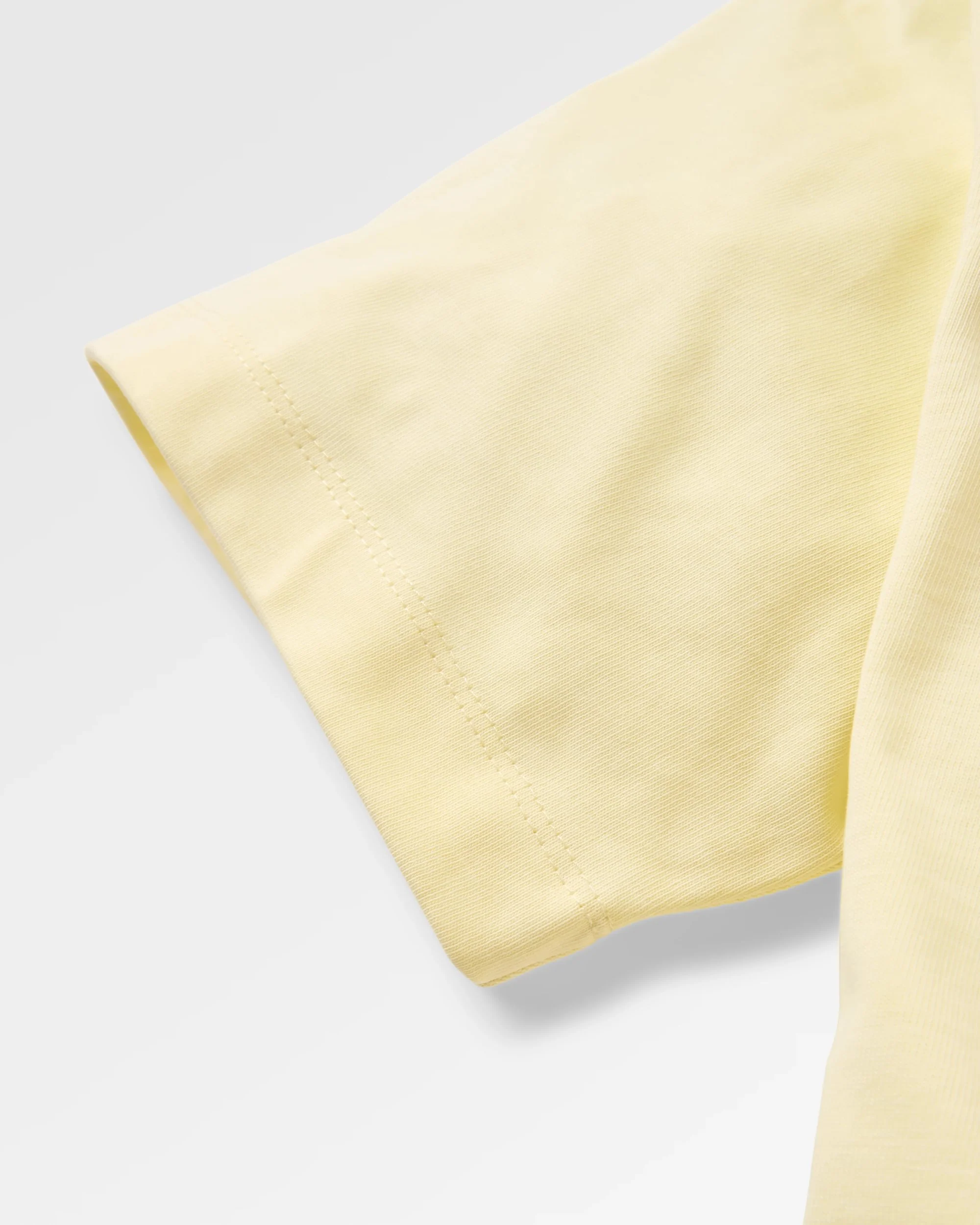 Roamer Patch Relaxed Fit T-Shirt - Pale Yellow - Image 4